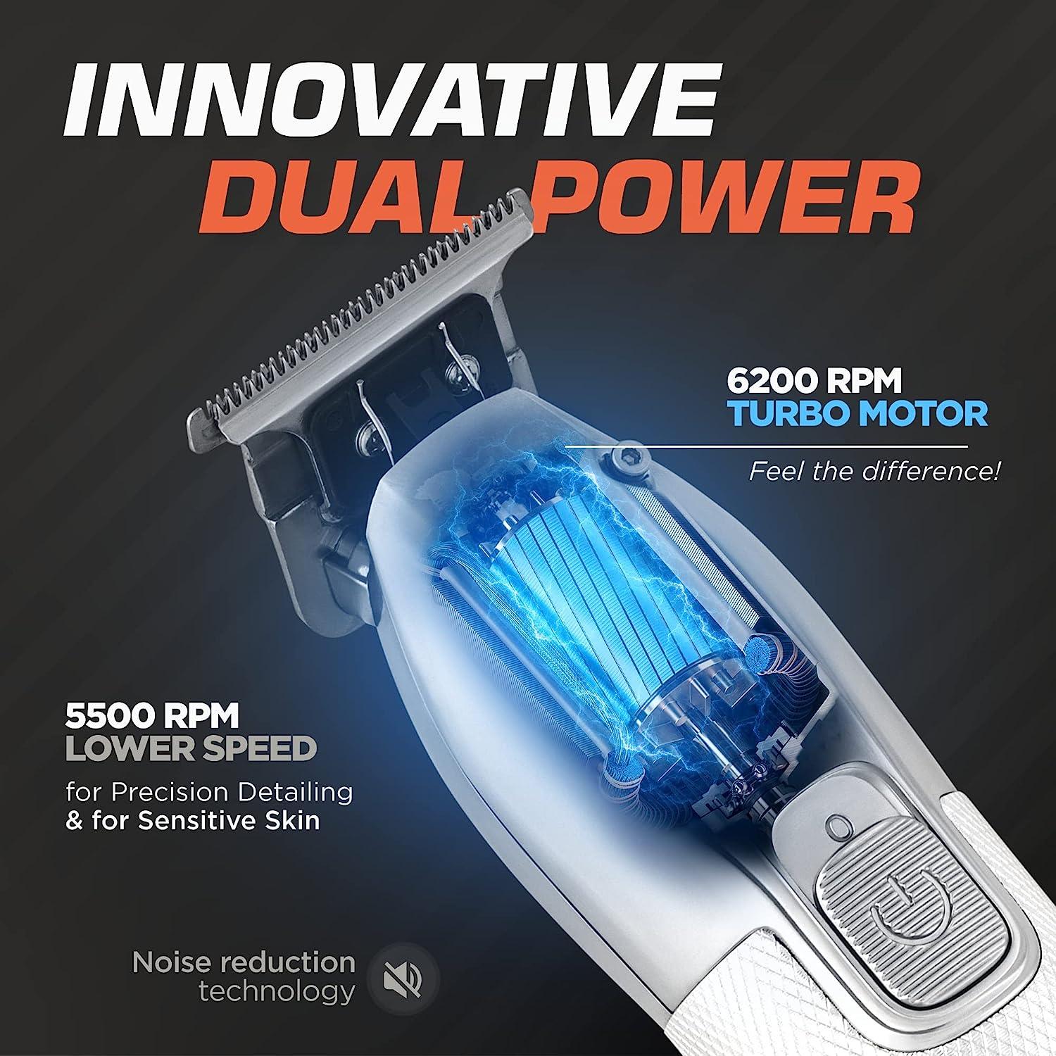 Fagaci Professional Hair Clippers for Men Set Turbo Power with Precise  Cutting, Barber Clippers for Hair Cutting, Cordless Hair Clippers and  Trimmers Set, Maquina de Cortar Cabello, Haircut Barber Kit