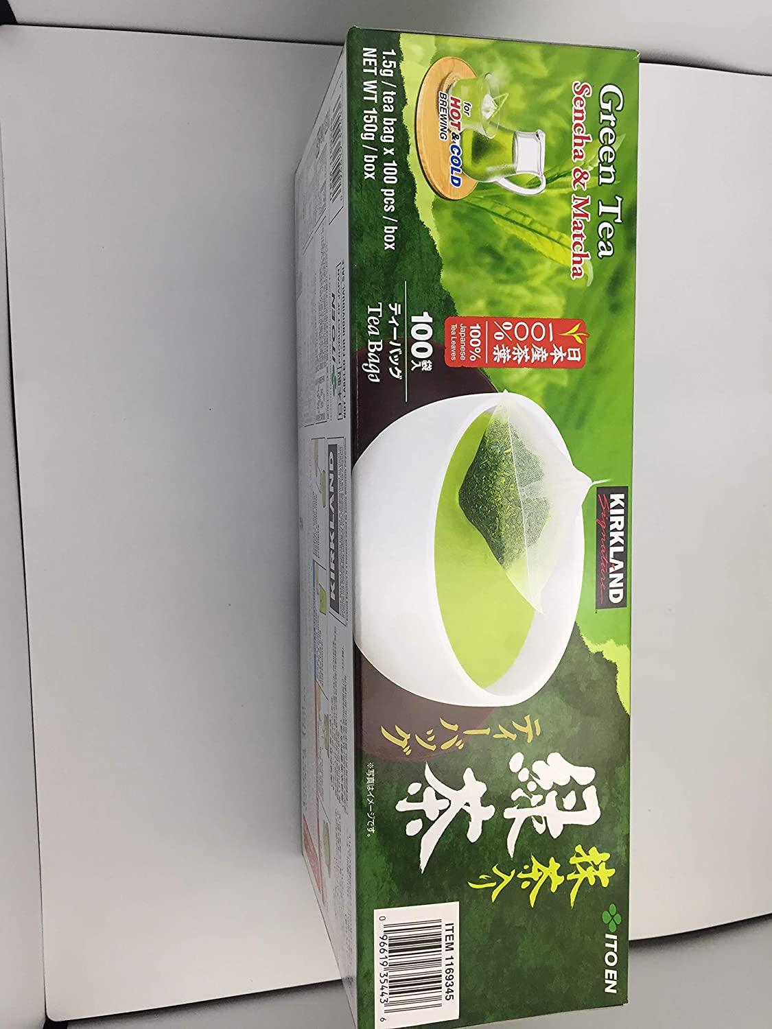 Kirkland Signature Ito En Matcha Blend Green Tea 100 Japanese Green