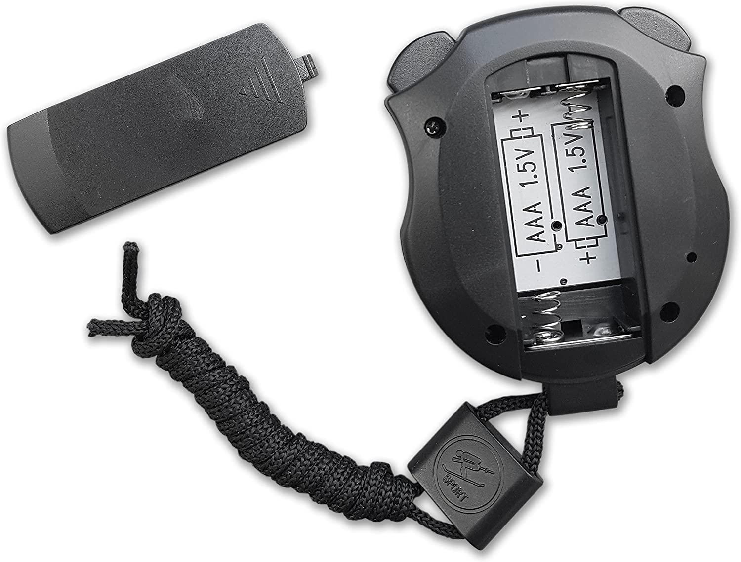 Digital Stopwatch No Bells, No Whistles, Simple Basic Operation