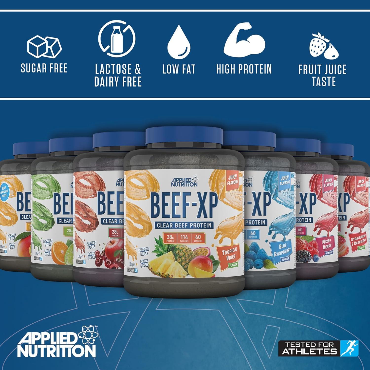 Applied Nutrition Beef XP 1.8kg - Clear Hydrolysed Beef Protein Isolate ...