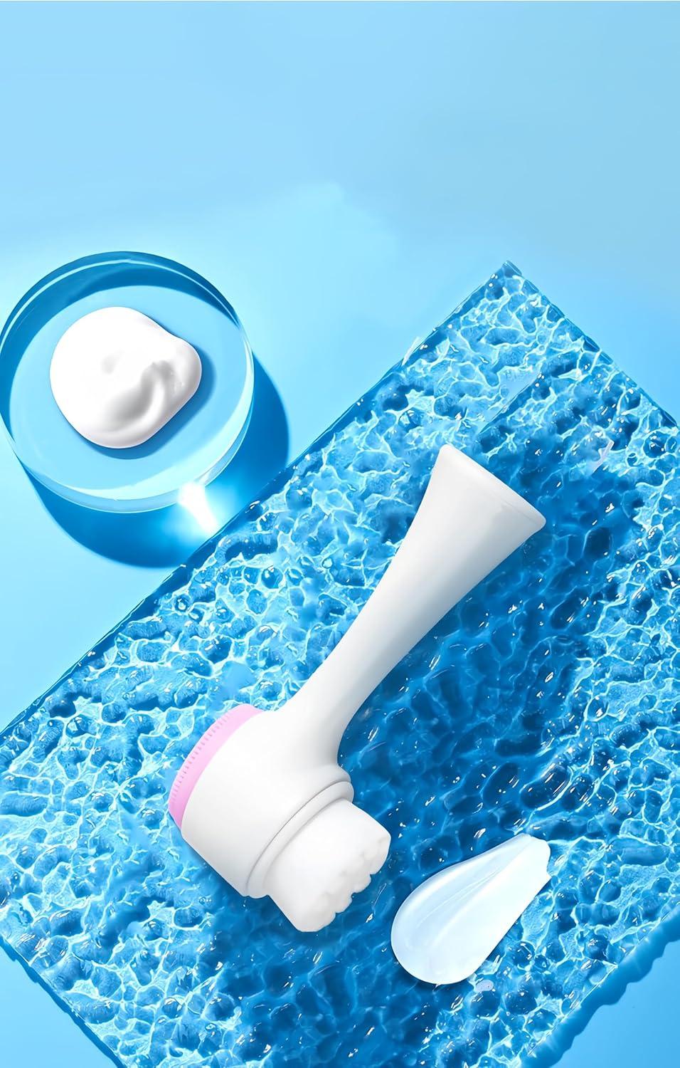 2 in 1 Face Wash Brush | Deep Cleansing & Exfoliating Manual