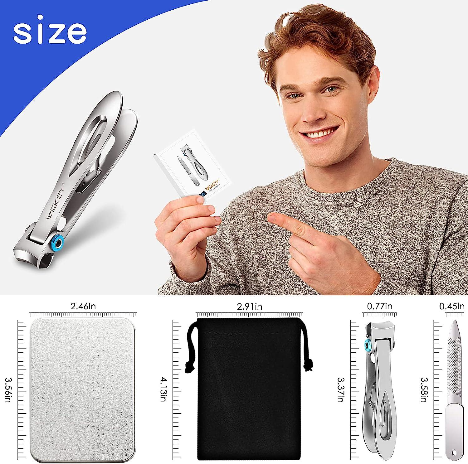 Toe Nail Clippers Adult Nail Clippers for Thick Nails with Oversized