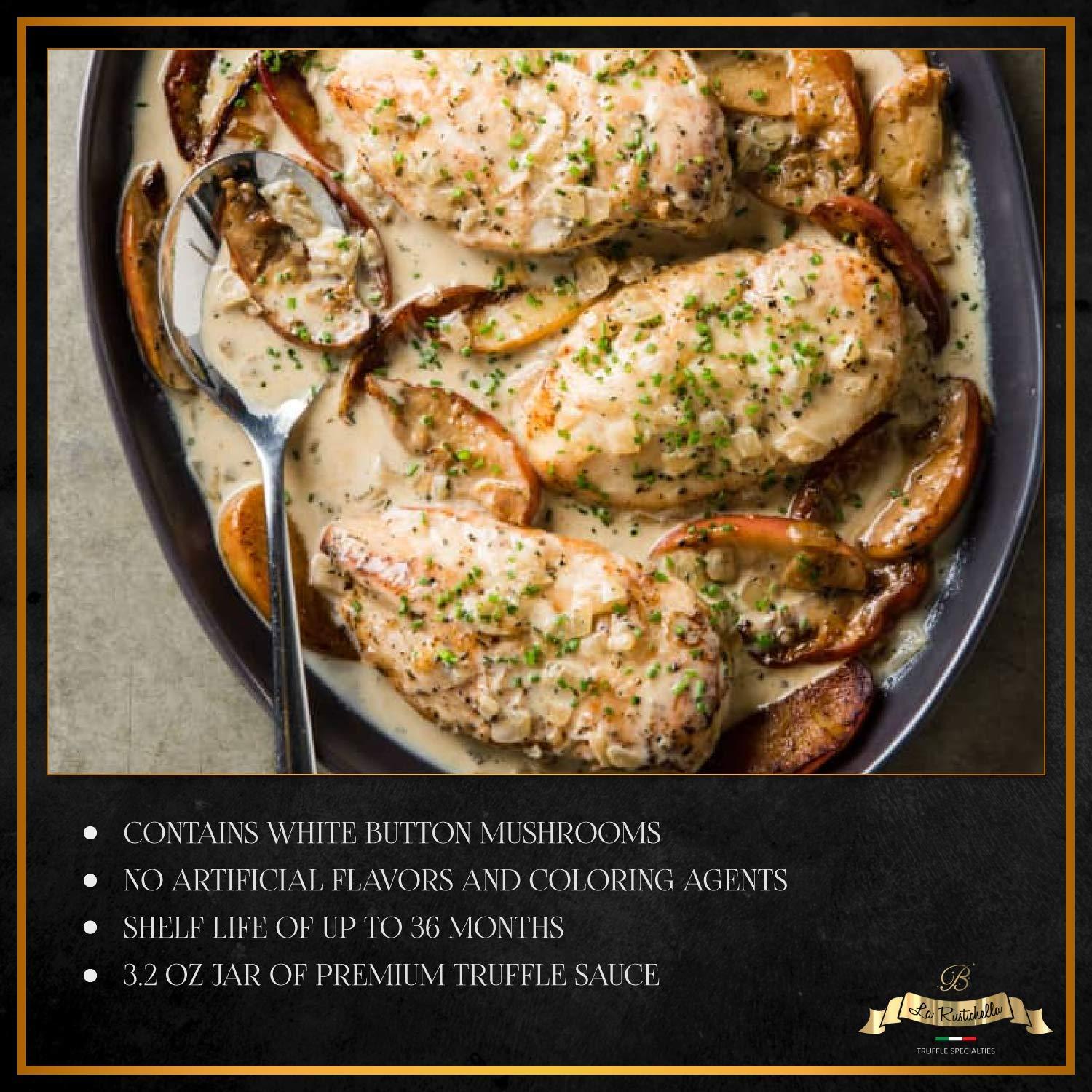 La Rustichella White Truffle Butter Truffle Sauce with Porcini White