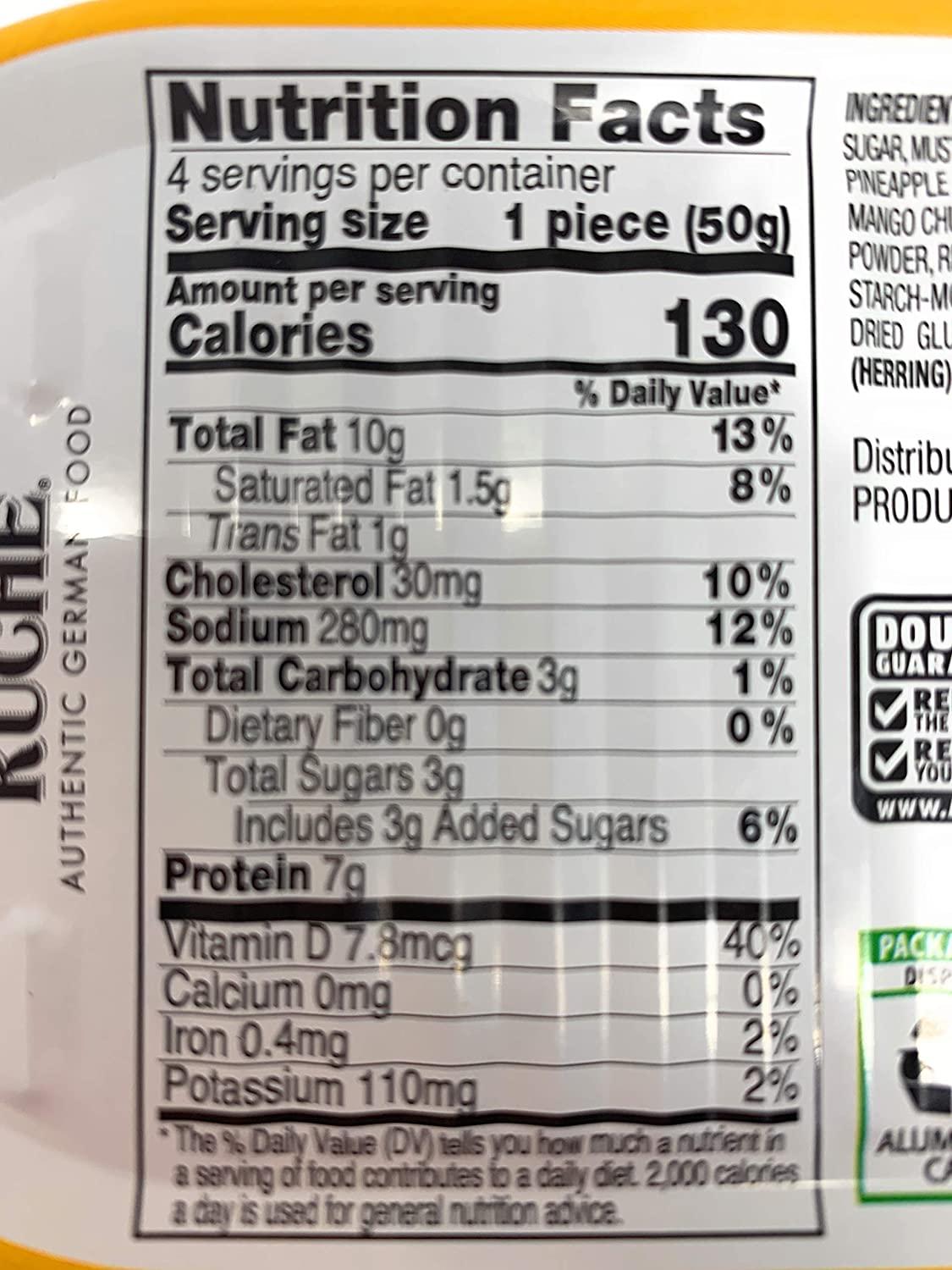 Deutsche Kuche Canned Herring Fillets in Curry Pineapple Mango Sauce 7