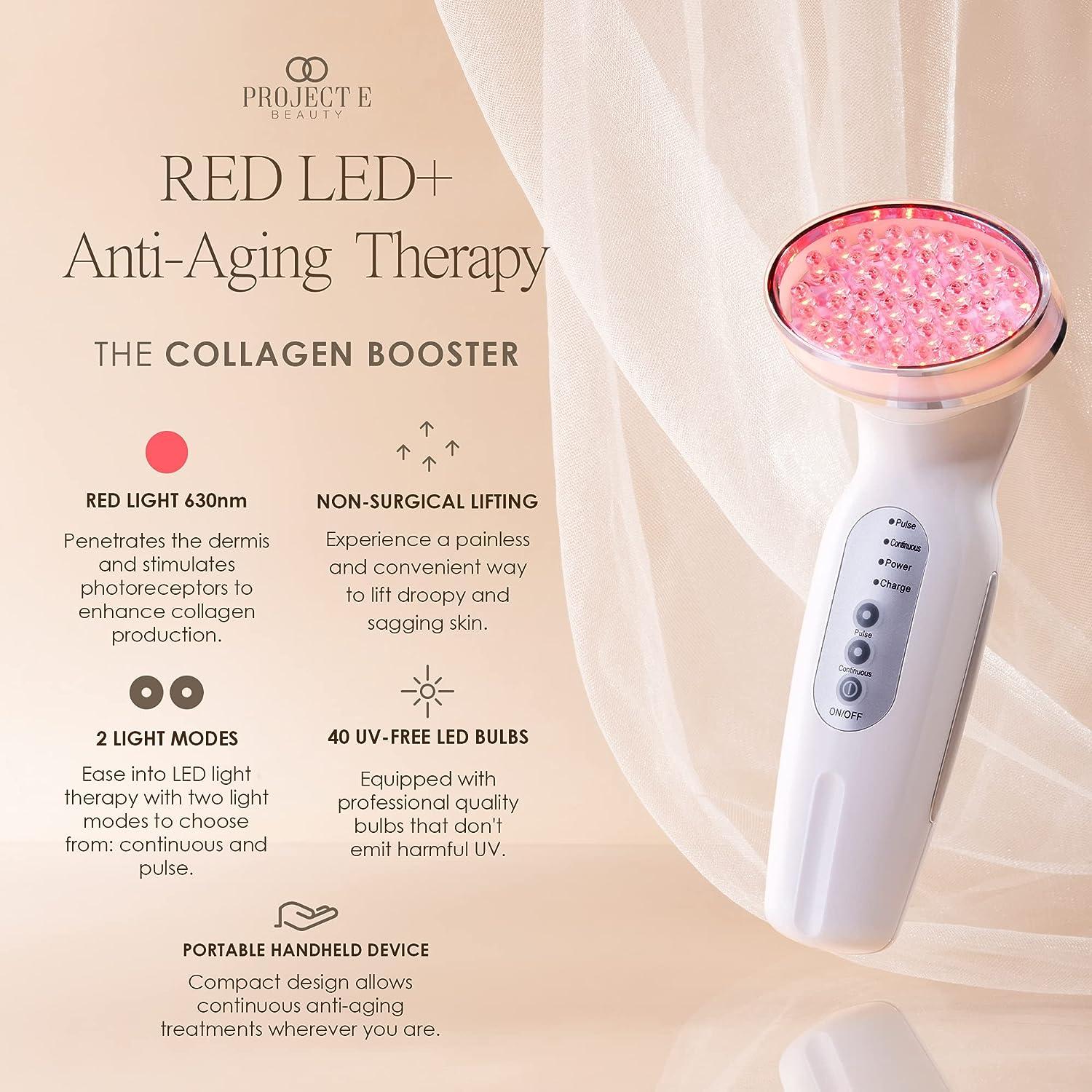 Project E Beauty Red LED Anti-Aging Therapy | Collagen Boosting