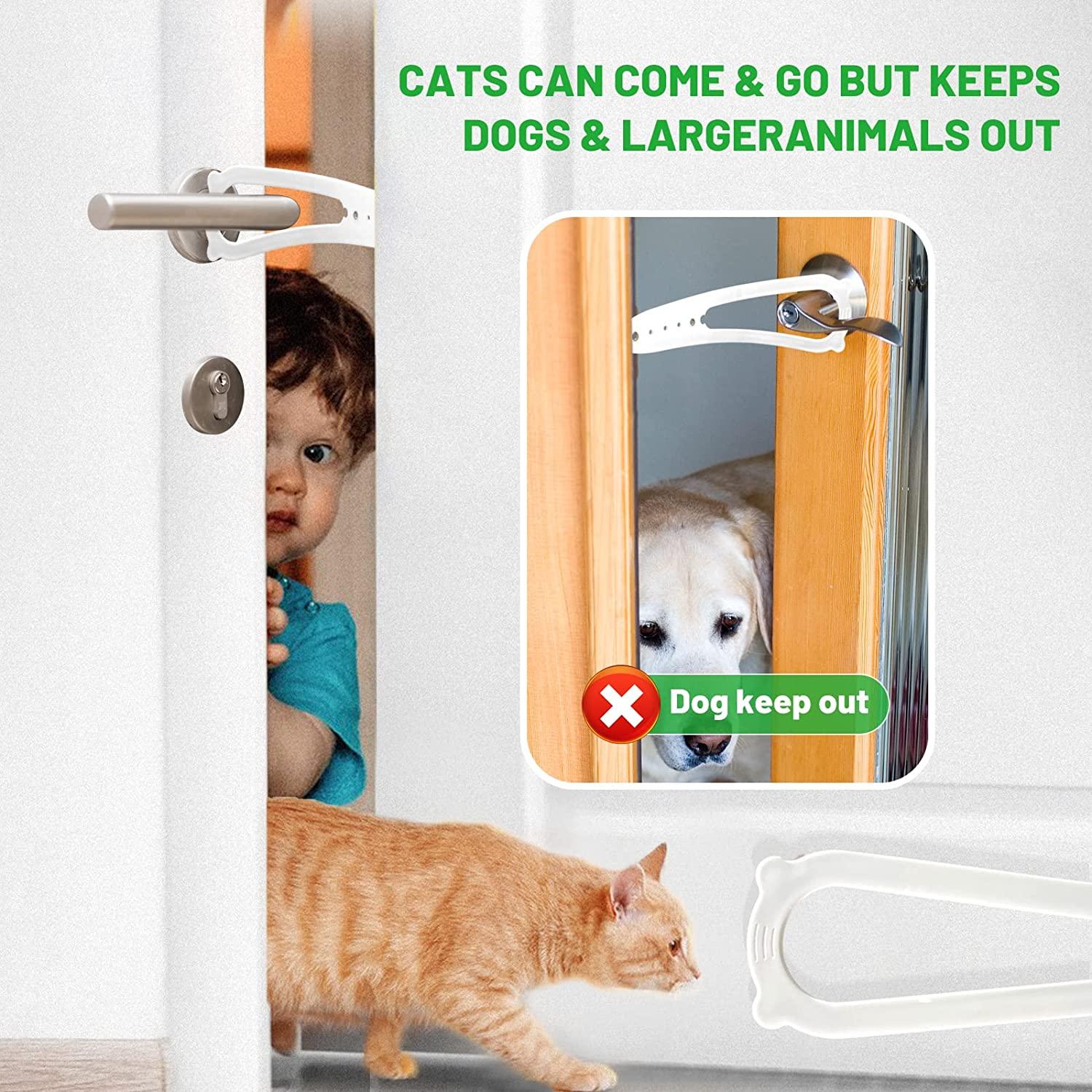 Large Cat Door Holder Latch, Cat Door Alternative Installs Fast Flex
