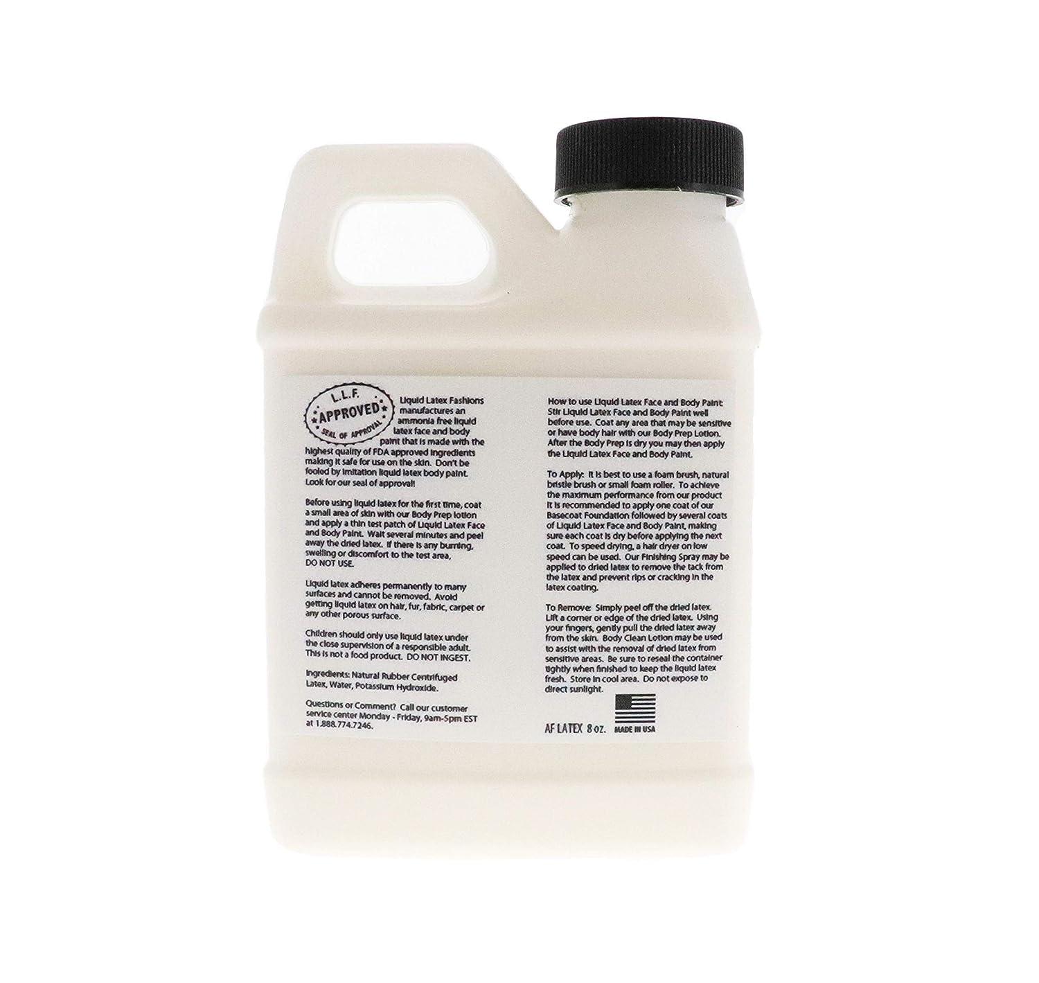 Clear 8 Oz Liquid Latex Body Paint Ammonia Free No Odor Easy On and Off Cosplay Makeup Creates