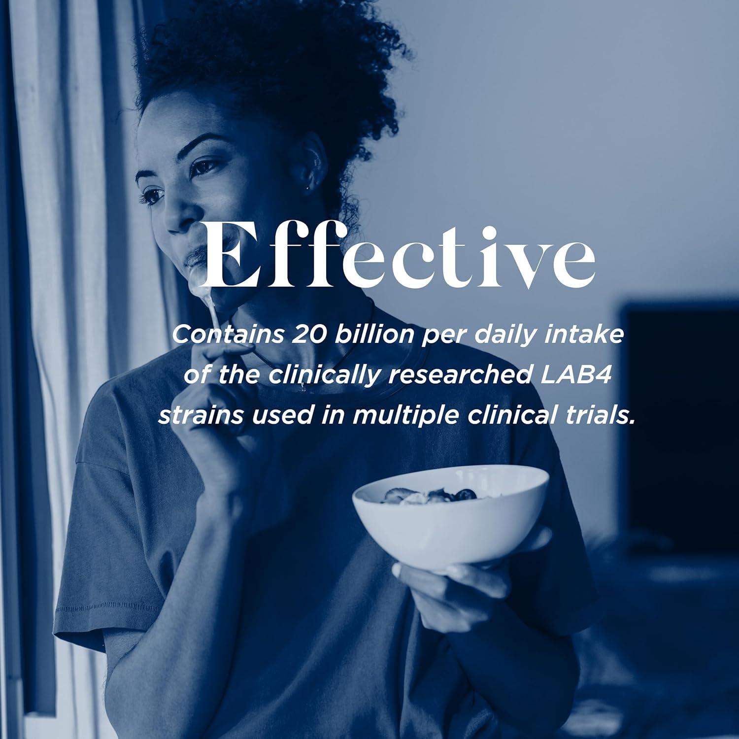 BioCare BioAcidophilus | 20 Billion LAB4 Live Bacteria | 60 Capsules ...