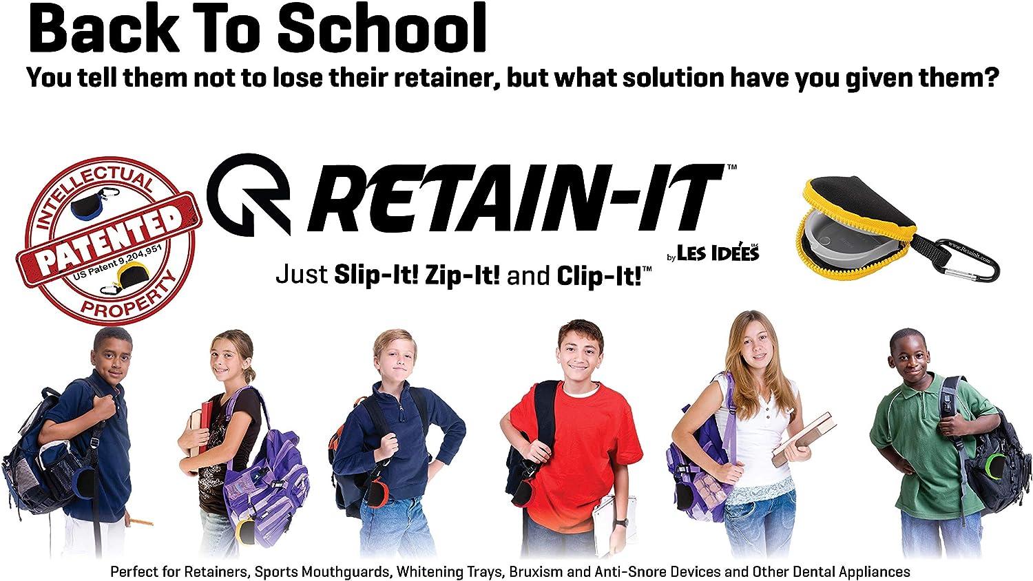 RetainIt The Safe Clipon Retainer Mouth Guard and Dental Appliance