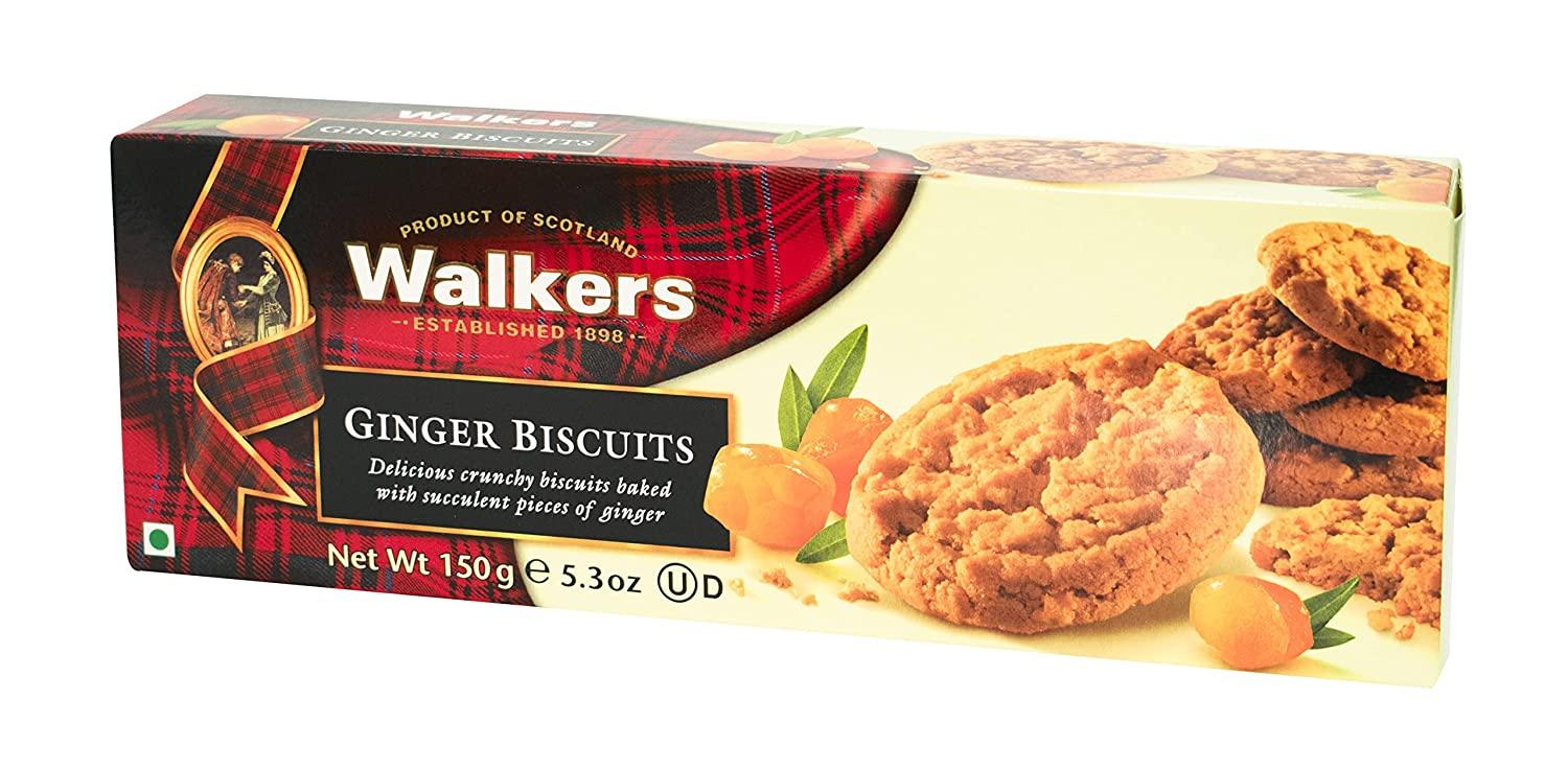 Walkers Stem Ginger Cookies 5.3 oz