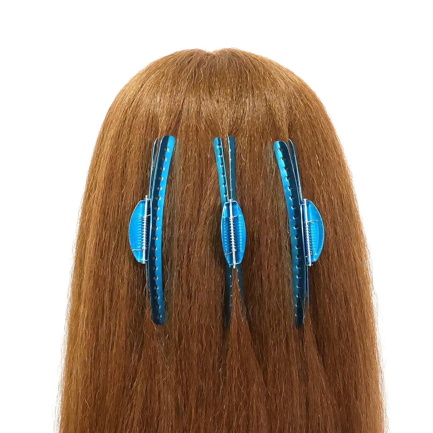 Butterfly Decor Hair Clips Thin Yarn Double Layer Simulation - Temu