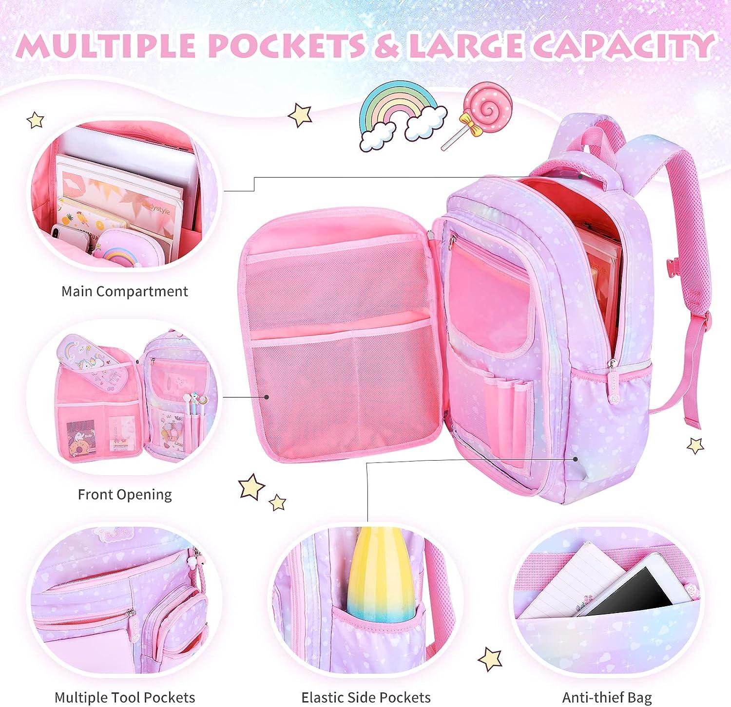 Purple Leather Fashion Backpacks For Women Chic Ladies Girls School  Backpacks Korean Style Bags price in UAE,  UAE
