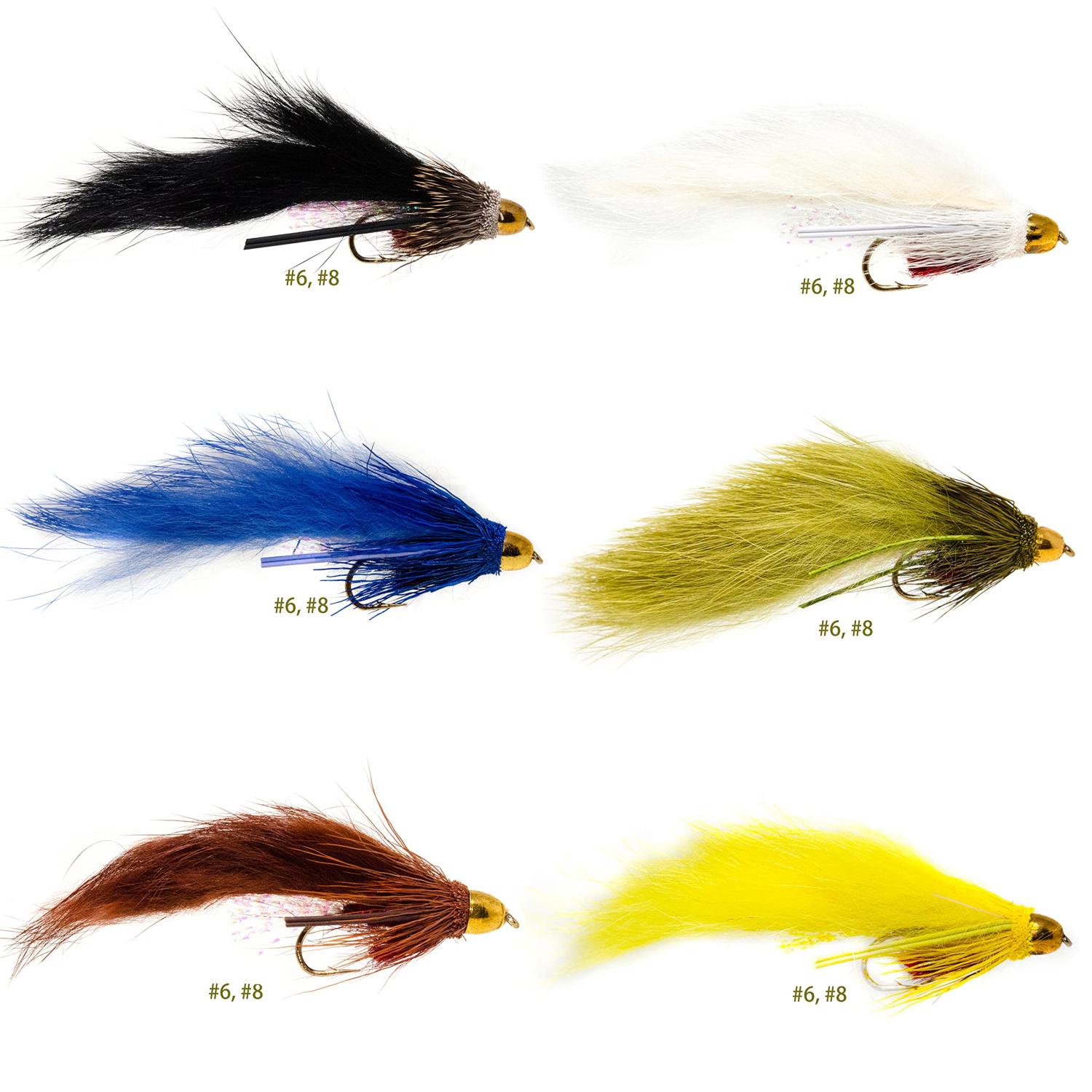 ROKC Favorite Fly Fishing Flies Assortment Dry Flies, Wet Flies