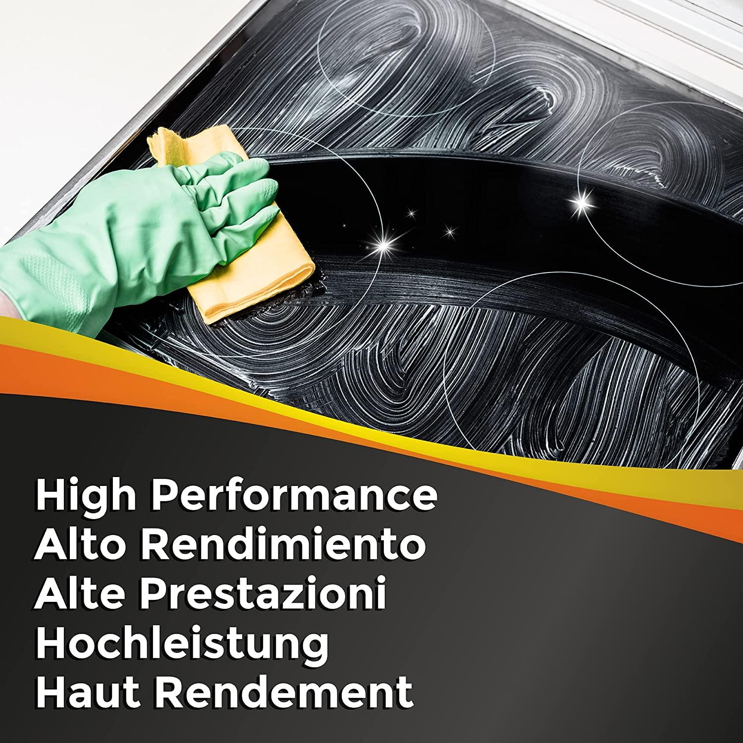 Glass Cooktop Cleaner and Polish 13.52 Fl Oz Deep Cleaning for