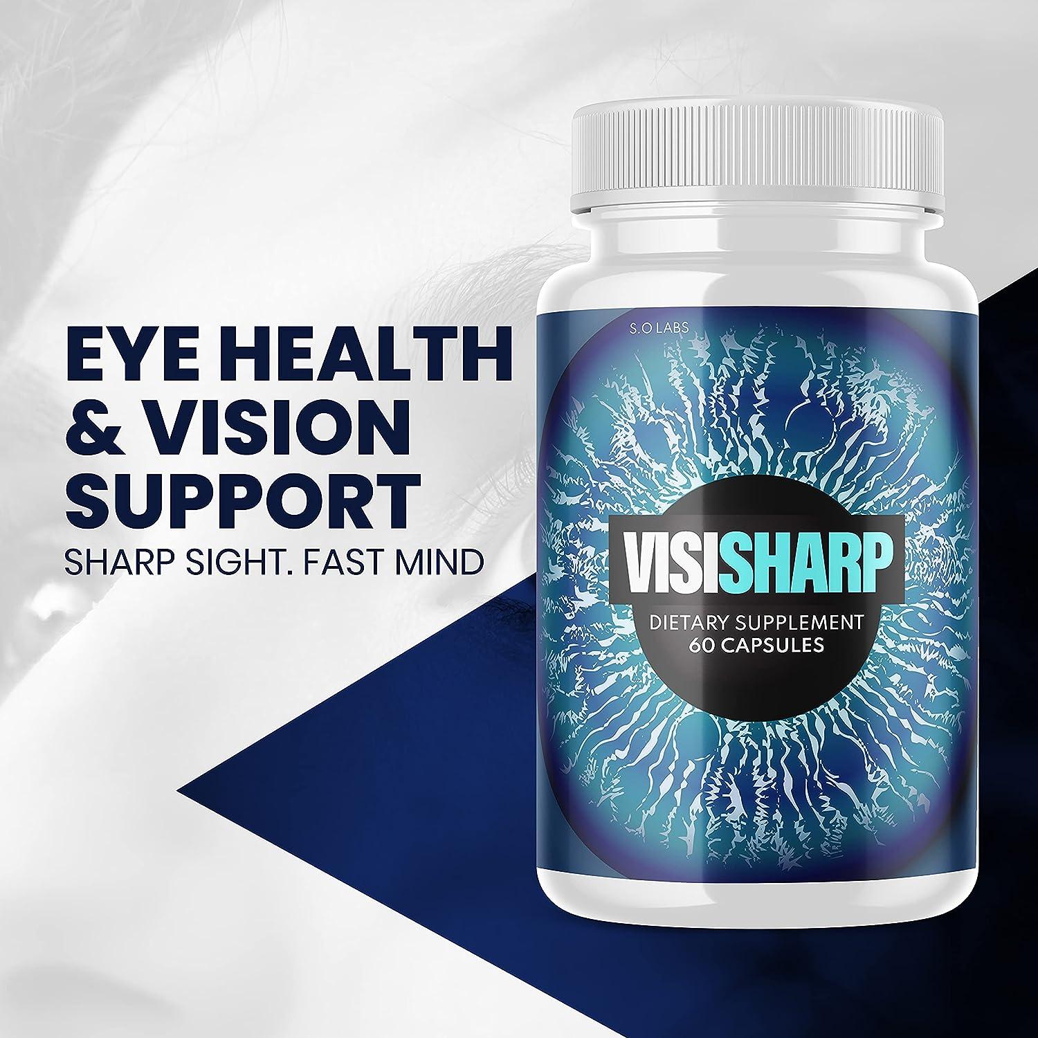 Visisharp Advanced Eye Health Formula (5 Pack) Support for Healthy Eyes