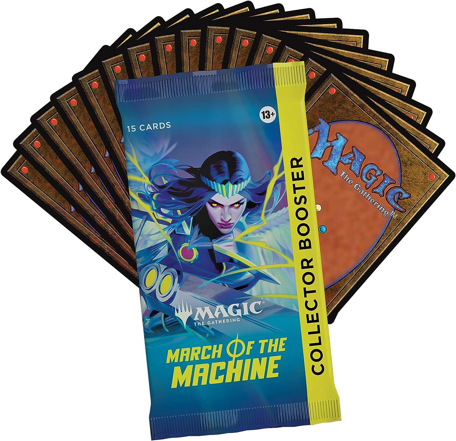 Magic The Gathering March of the Machine Collector Booster Box | 12 Packs  (180 Cards) | Buy Now with Express International Delivery | GoSupps.com