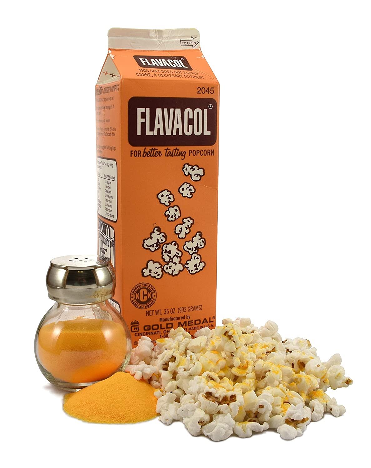 Gold Medal Products 2045 Flavacol Seasoning Popcorn Salt 35 OZ(Pack of