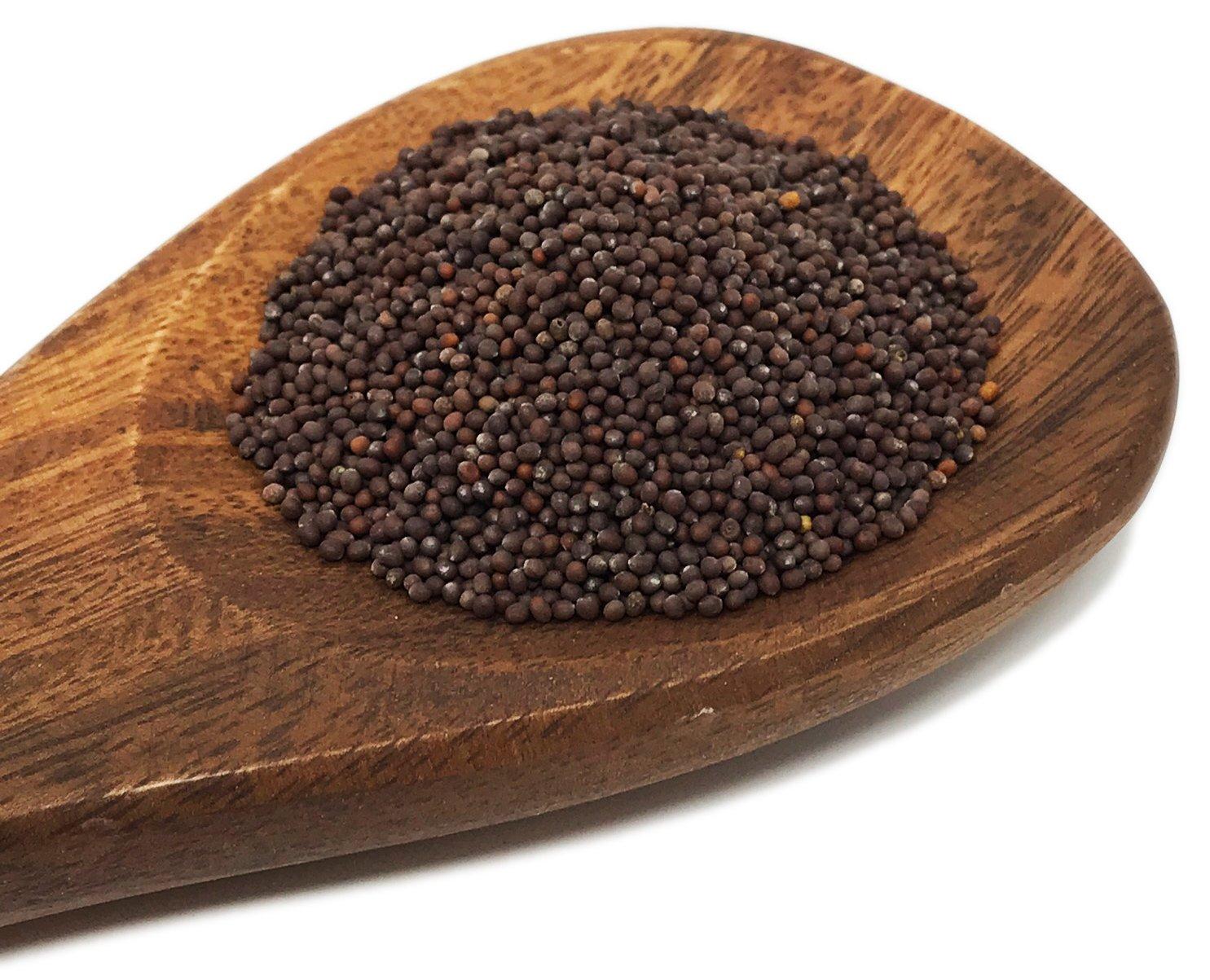 Premium Whole Brown Mustard Seeds - 16 oz (1 lb) Bulk Pack | Buy Now ...