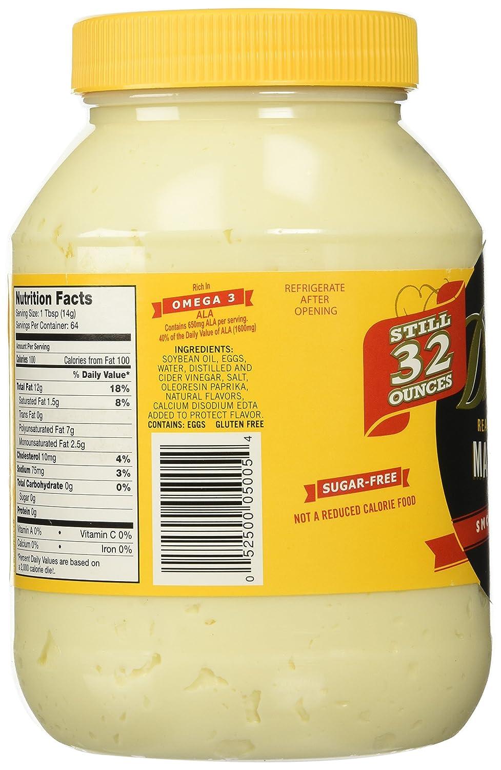 Duke's Mayonnaise 32oz Pack of 2 64 Fl Oz Total