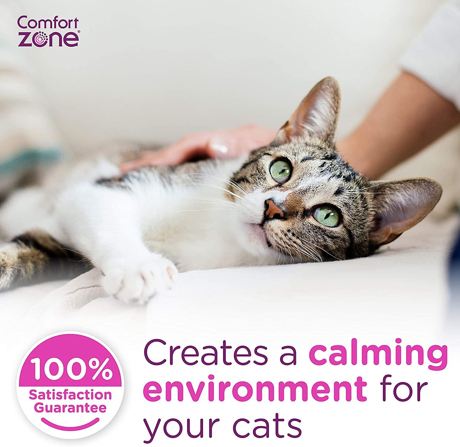 Picture of Comfort Zone 3 Refills Cat Calming Pheromone Diffuser (90 Days ...