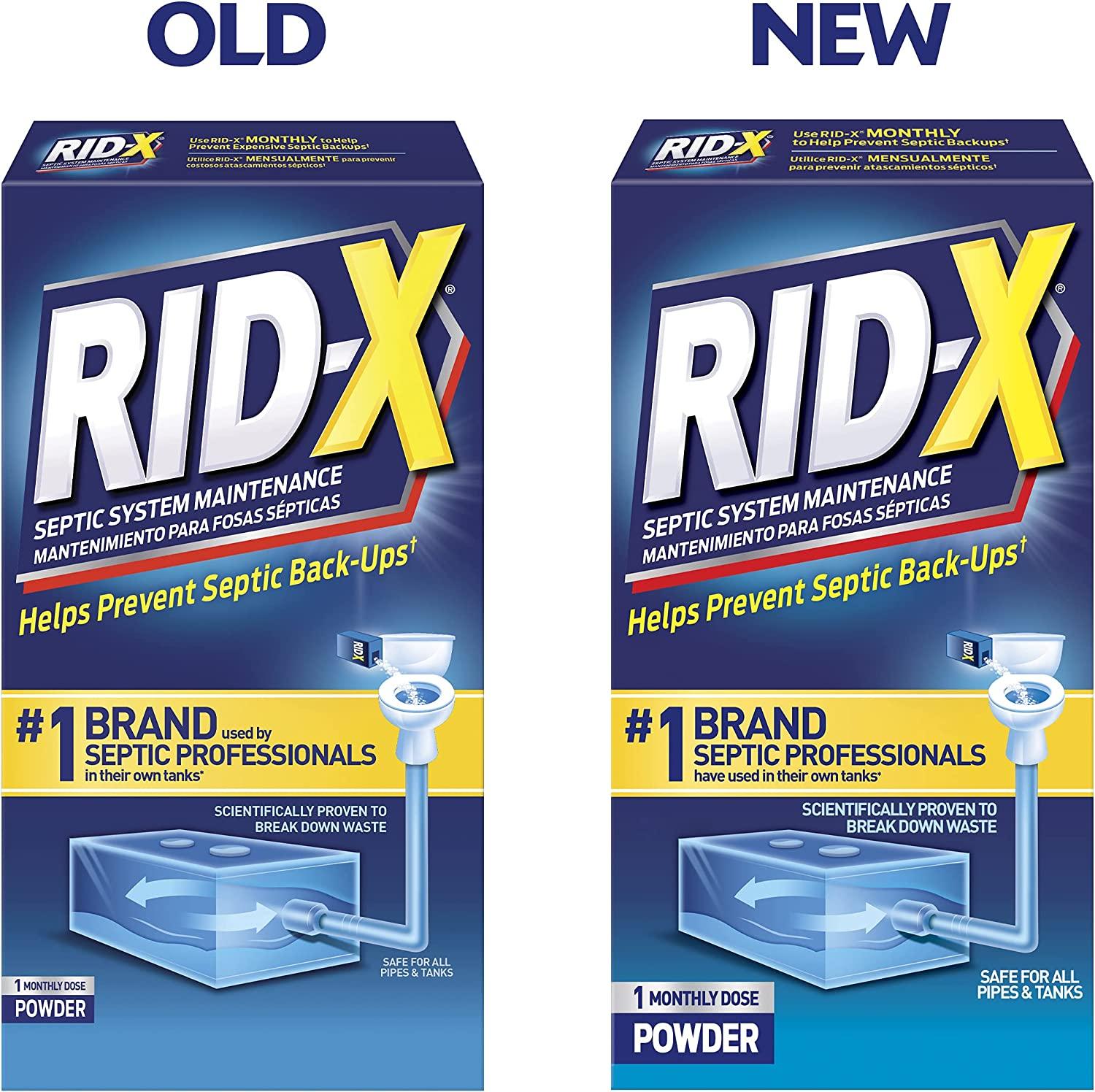RID-X Septic Treatment, 1 Month Supply Of Powder, 9.8 oz