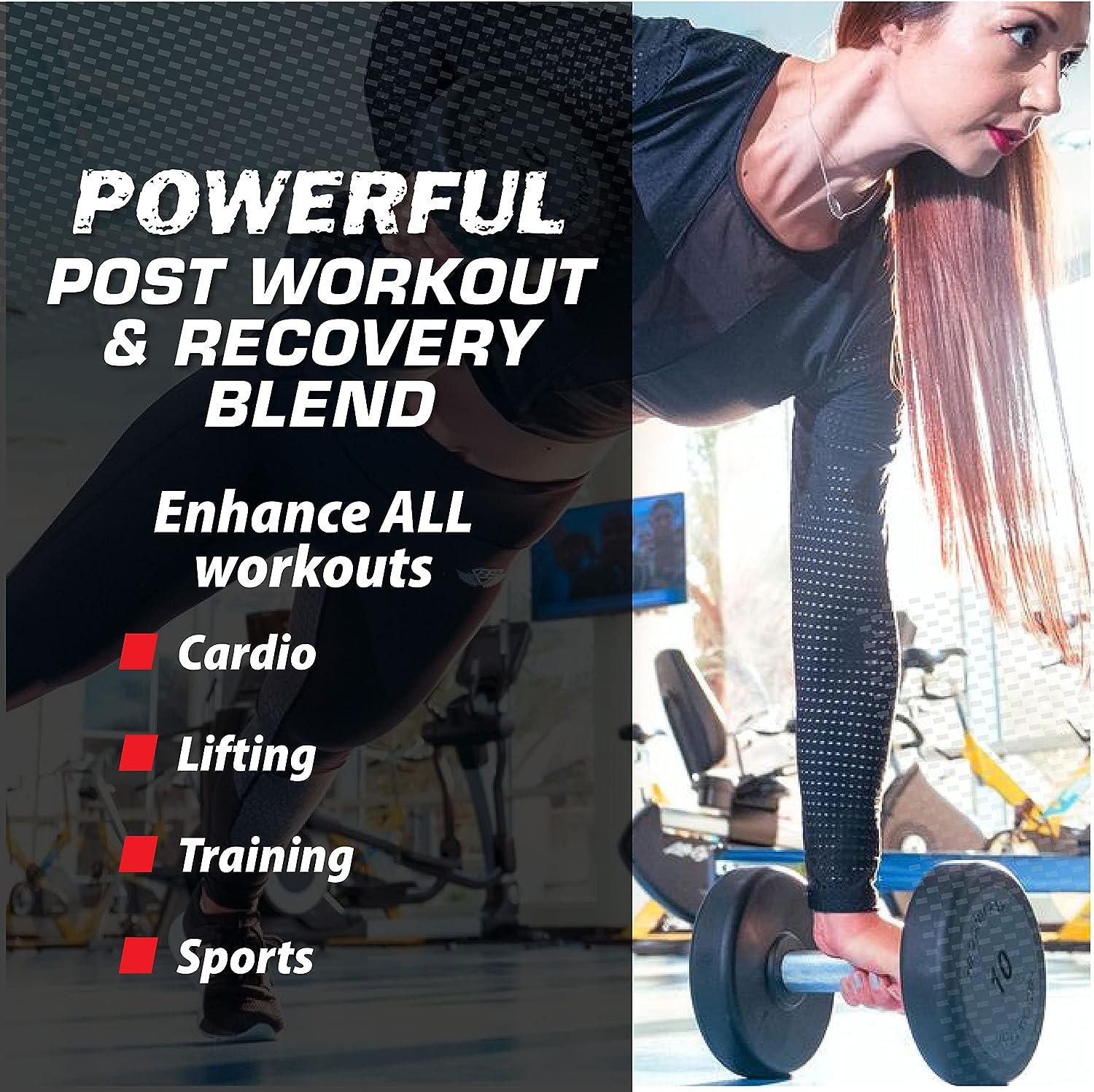 Aftershock Post Workout Muscle Growth Whey Protein with Carbs