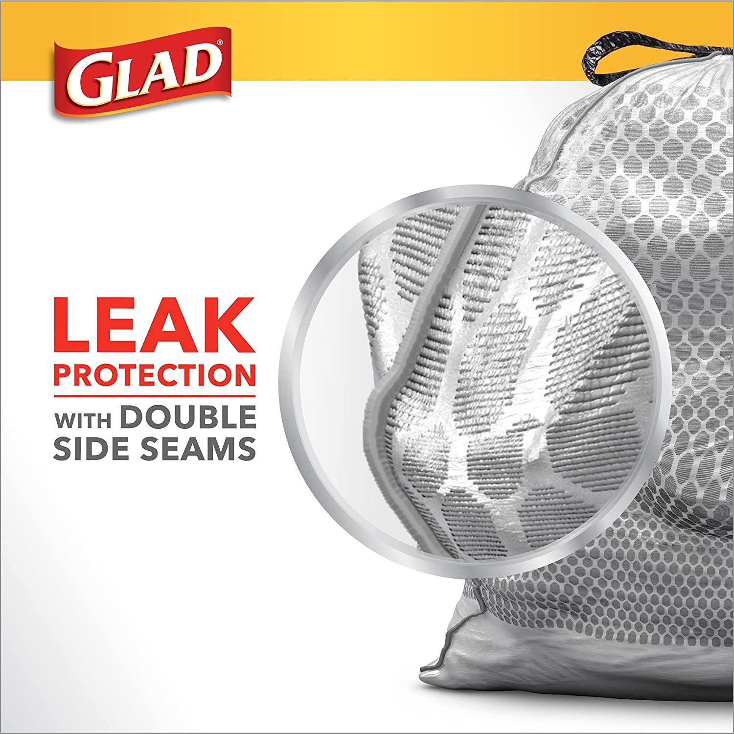 Glad Protection Series ForceFlex Plus Drawstring Mountain Air Odor