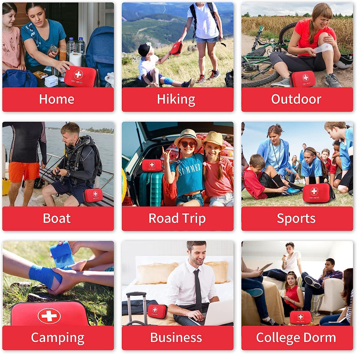 Premium First Aid Kit - 305 Piece Dual-Color Emergency Kit - View #11