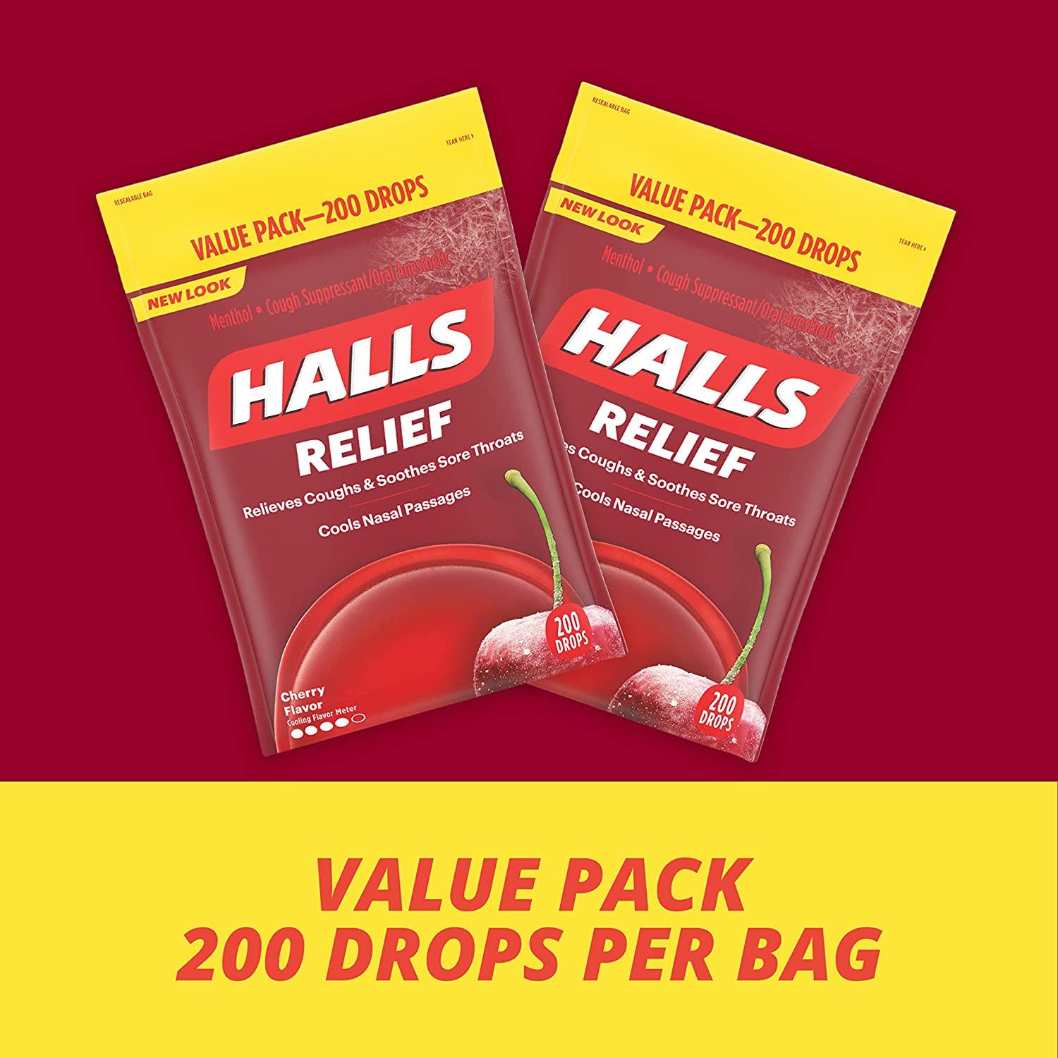 Halls Cough Drops Logo