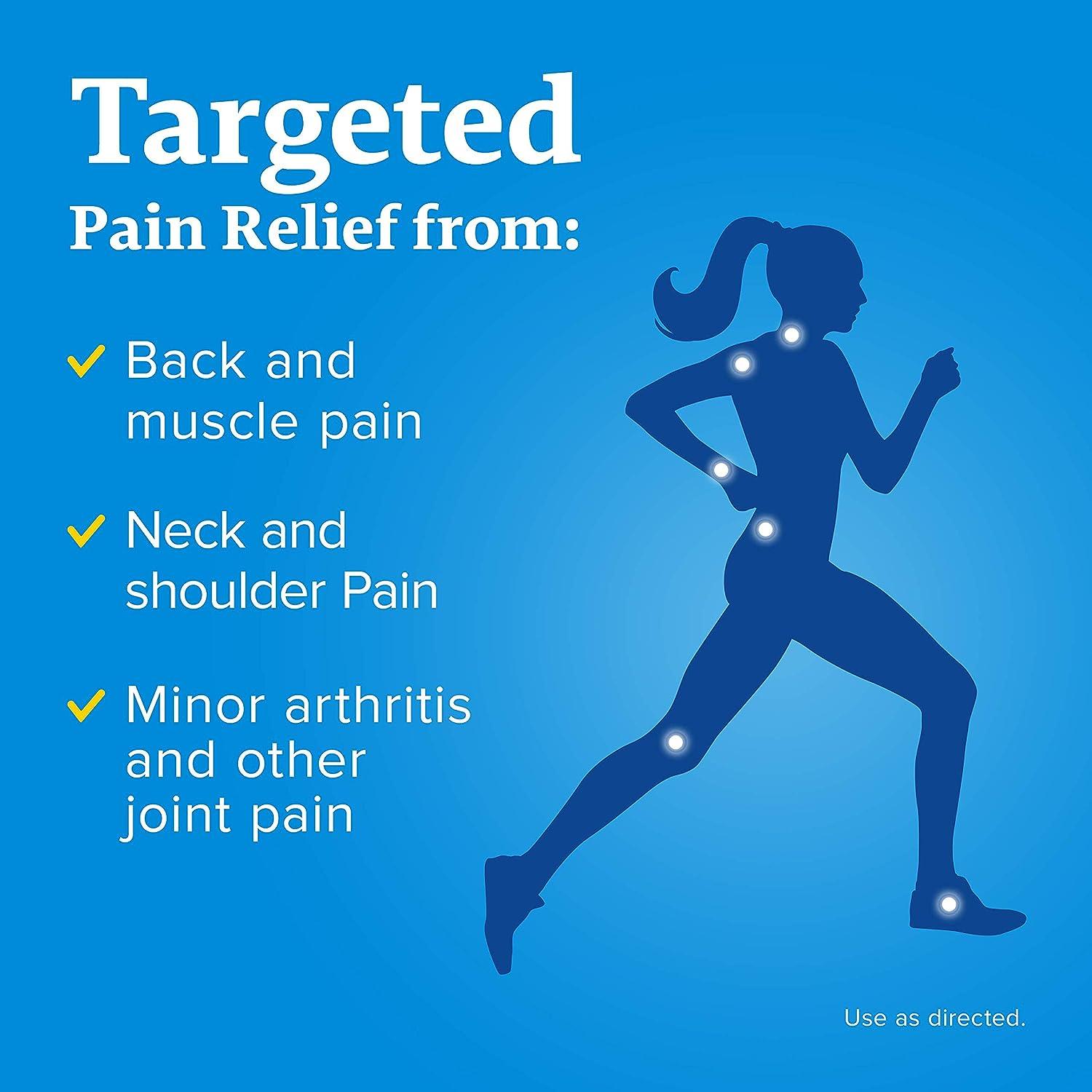 Aleve Back and Muscle Pain Tablets 50CT (Pack of 4)