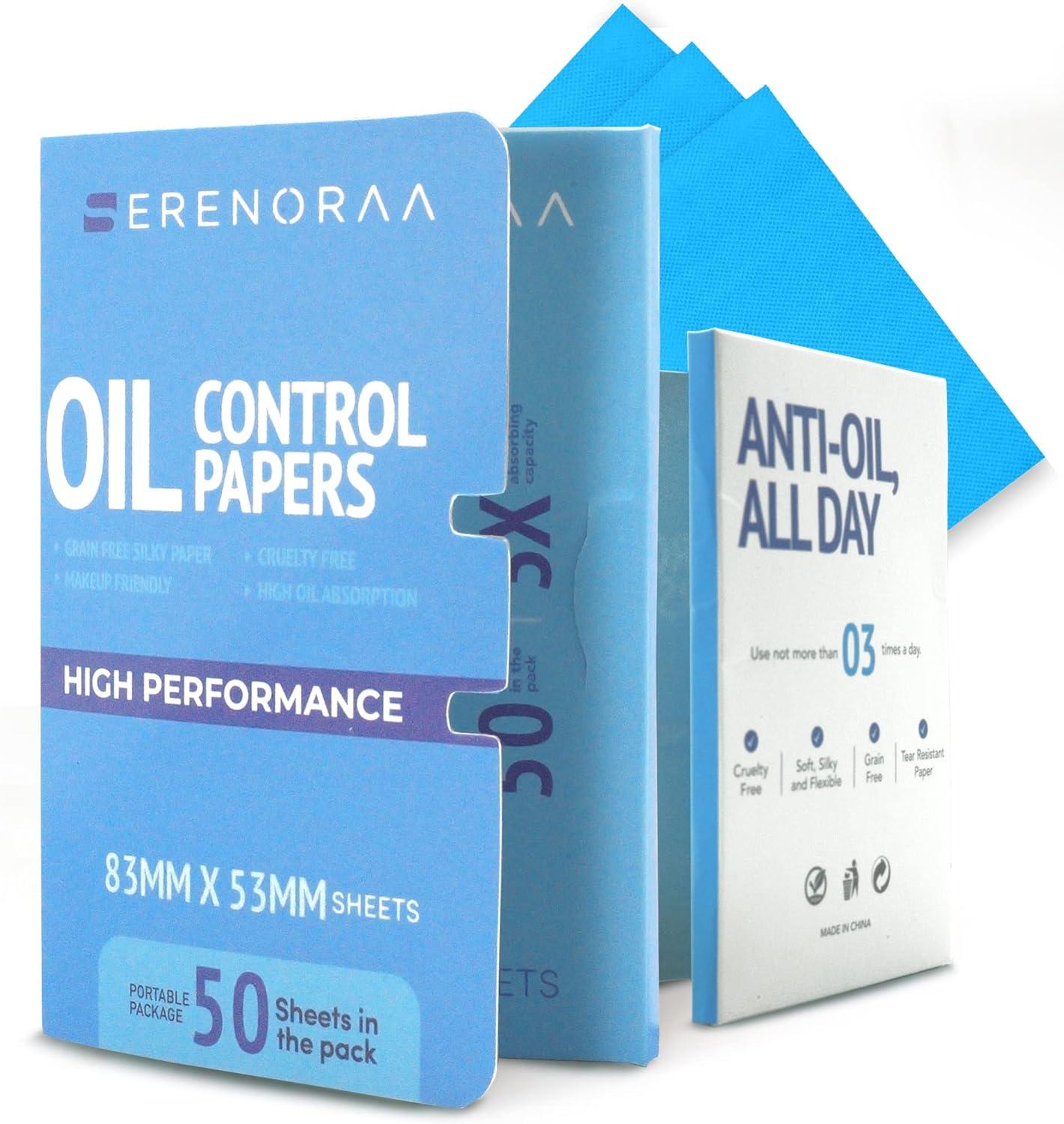 Extra HighPerformance Oil Blotting Sheets for Face 3x50 Sheets