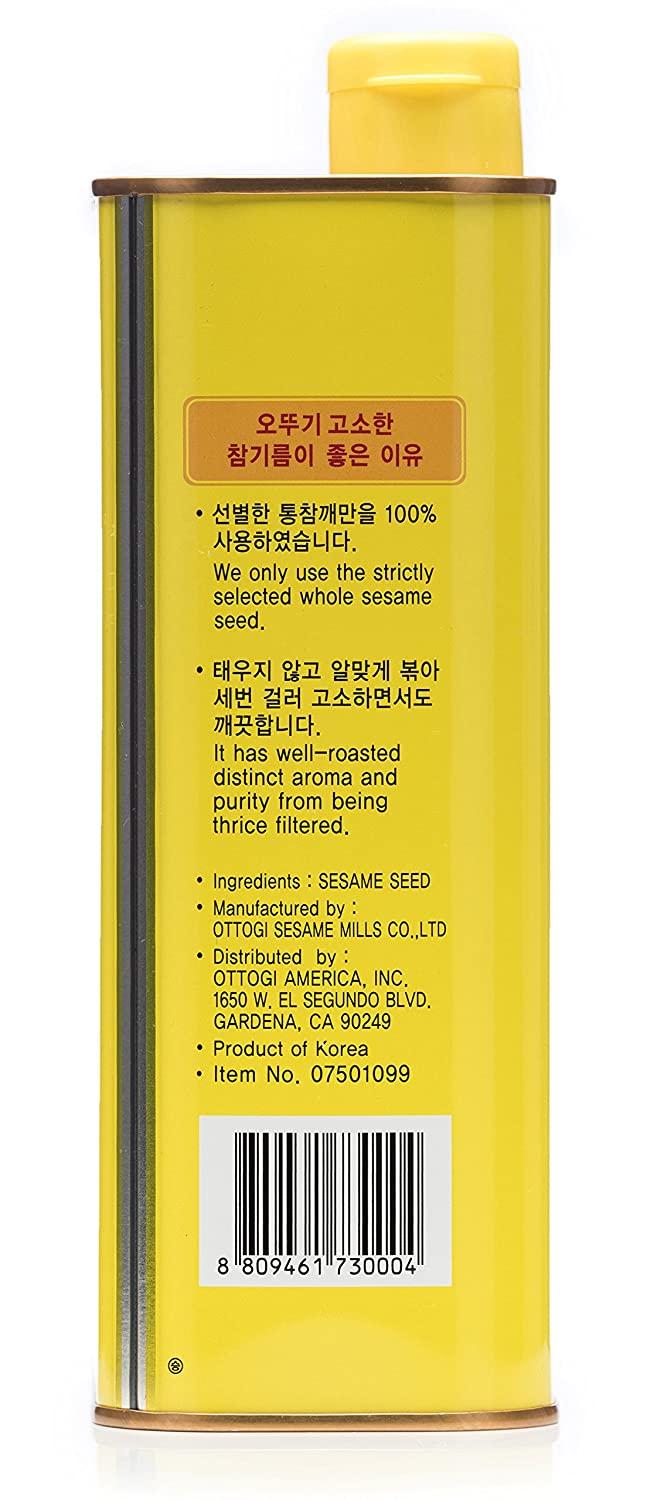 Premium Roasted Ottogi Sesame Oil (56 fl.oz. 1650ml)
