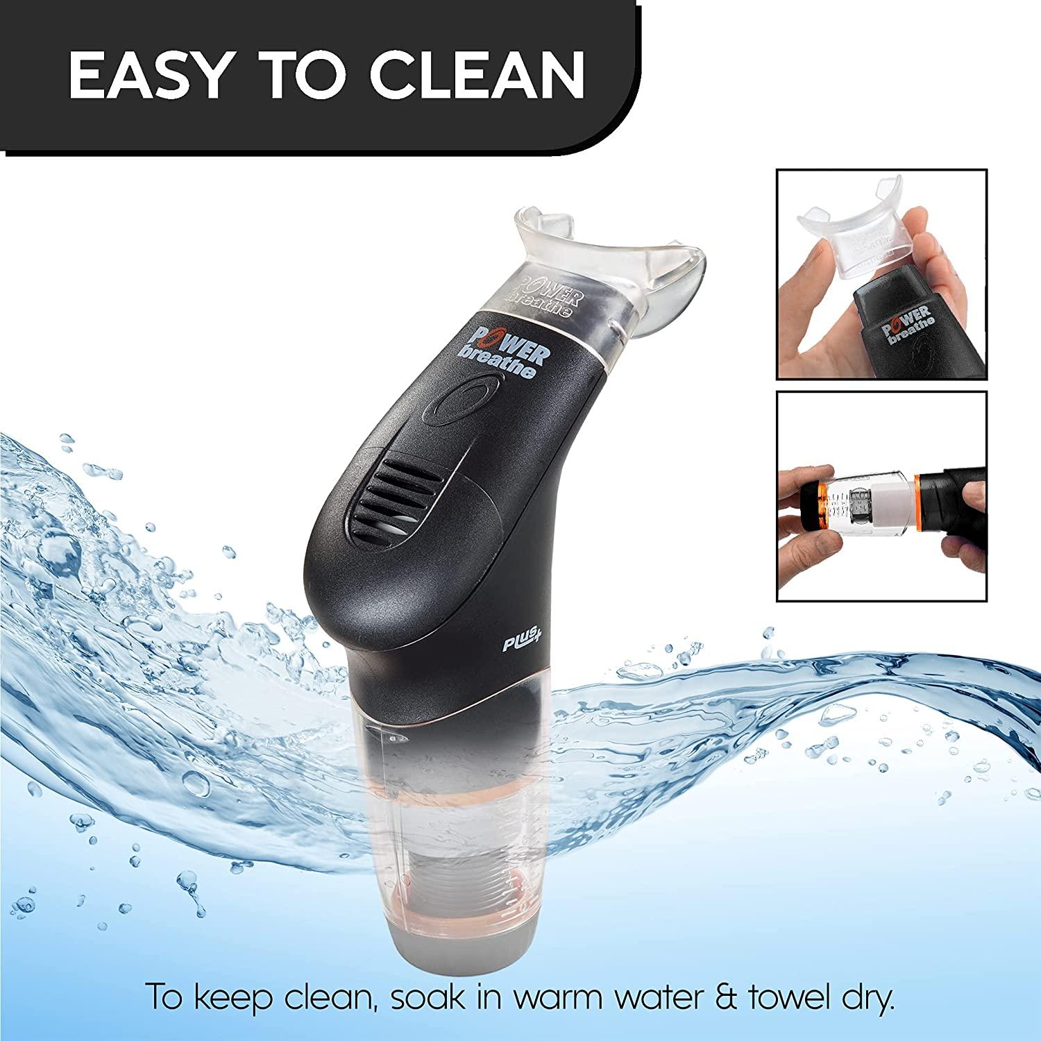 POWERbreathe Plus Medium Resistance Breathing Muscle Trainer Improve