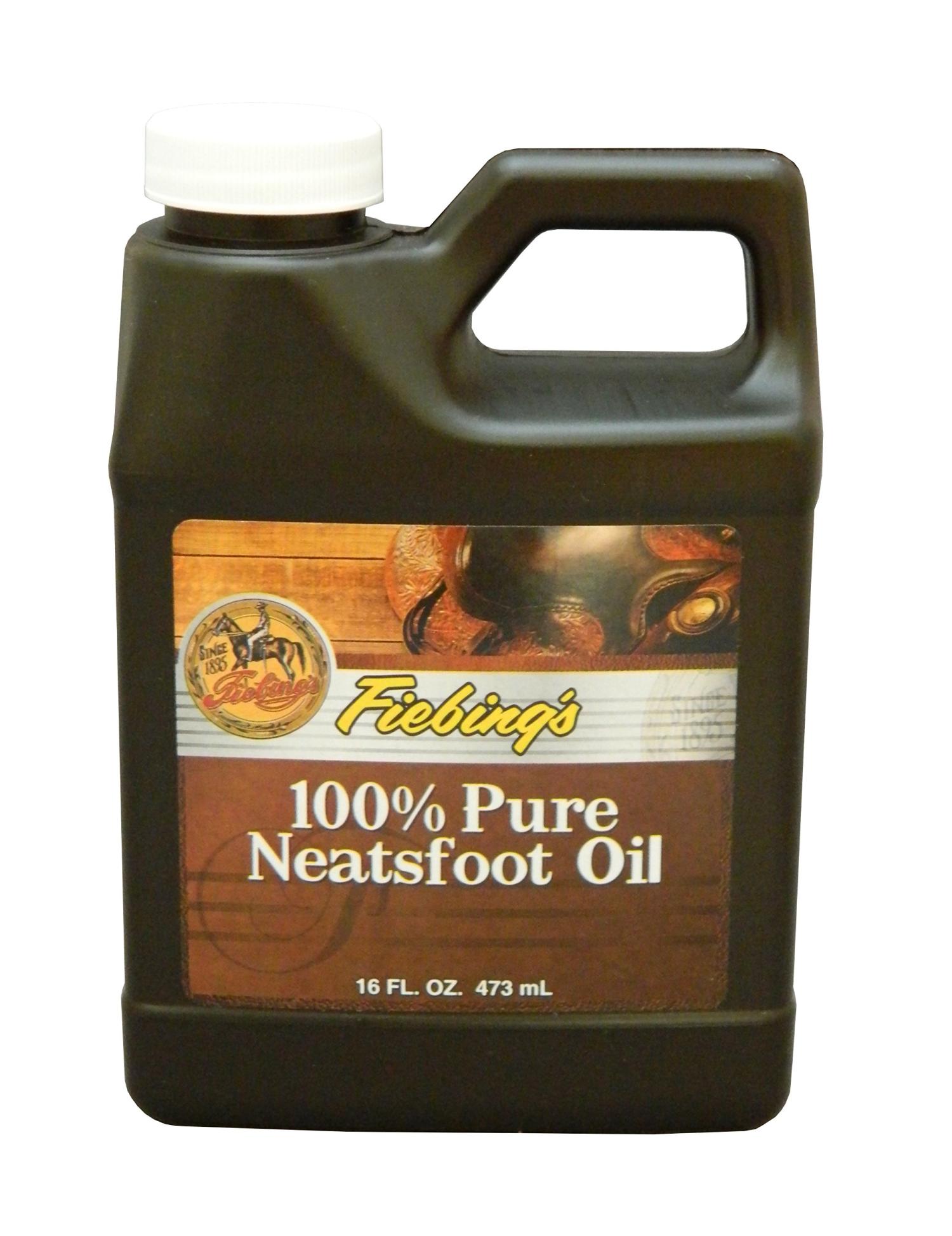 Fiebing's 100 Pure Neatsfoot Oil Natural Leather Preservative
