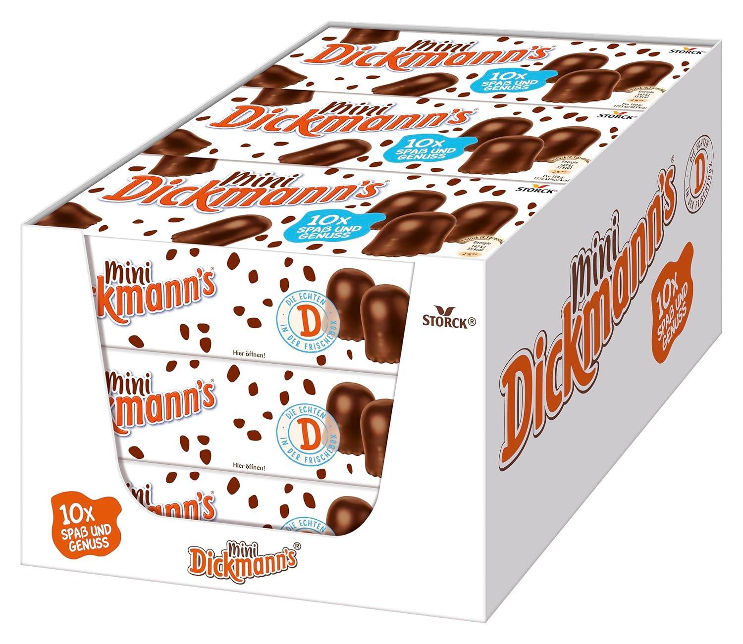 Buy Mini Dickmann's 9 x 10 Pack (9 x 83g) Delicious Chocolate