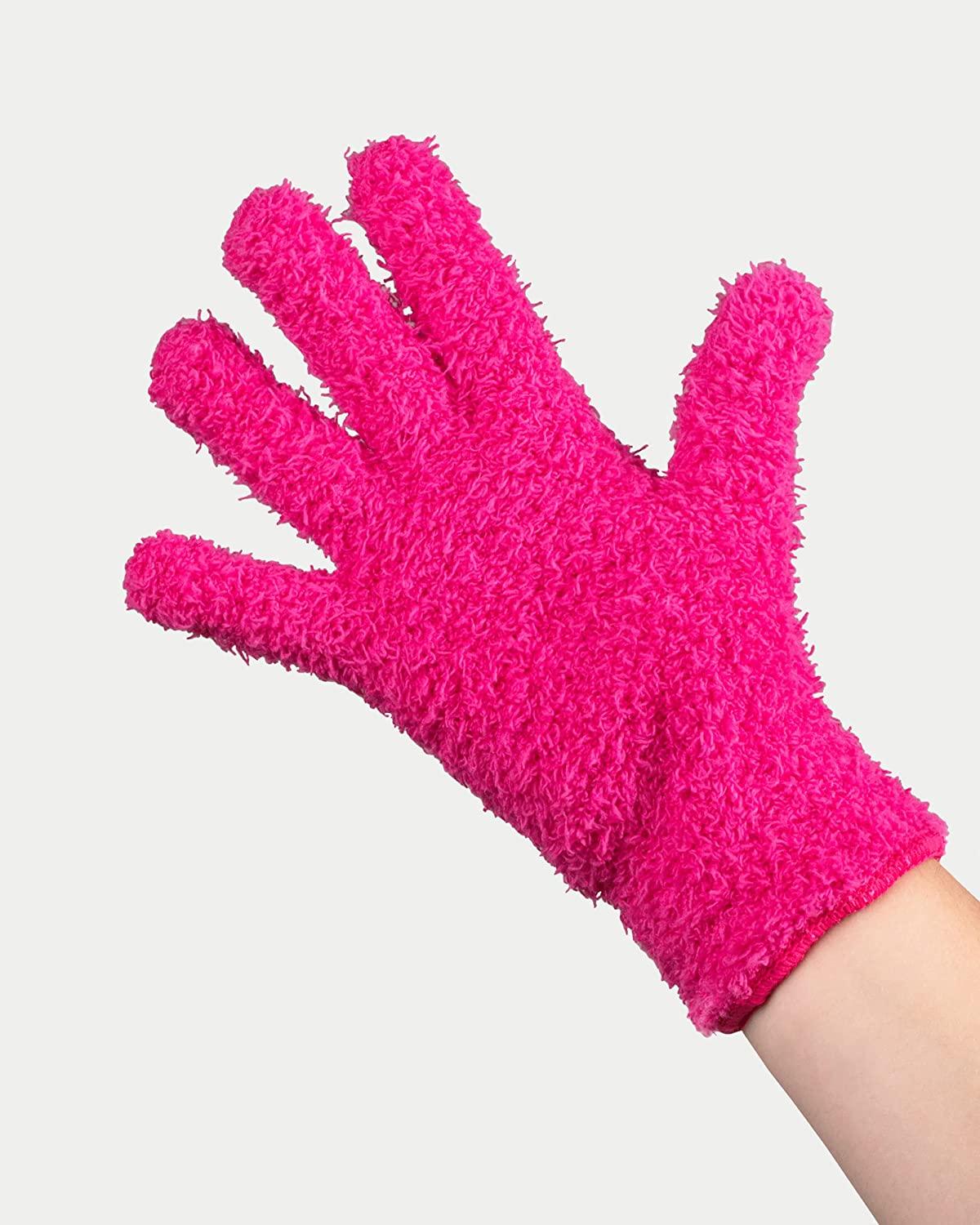 FRAMAR Bleach Blender Microfiber Gloves Hair Dye Gloves, Pink Gloves For  Hair Salon Supplies, Fuzzy Gloves, Reusable Gloves For Cleaning, Microfiber  Mitt For Hairstylist Supplies, Hair Color Gloves