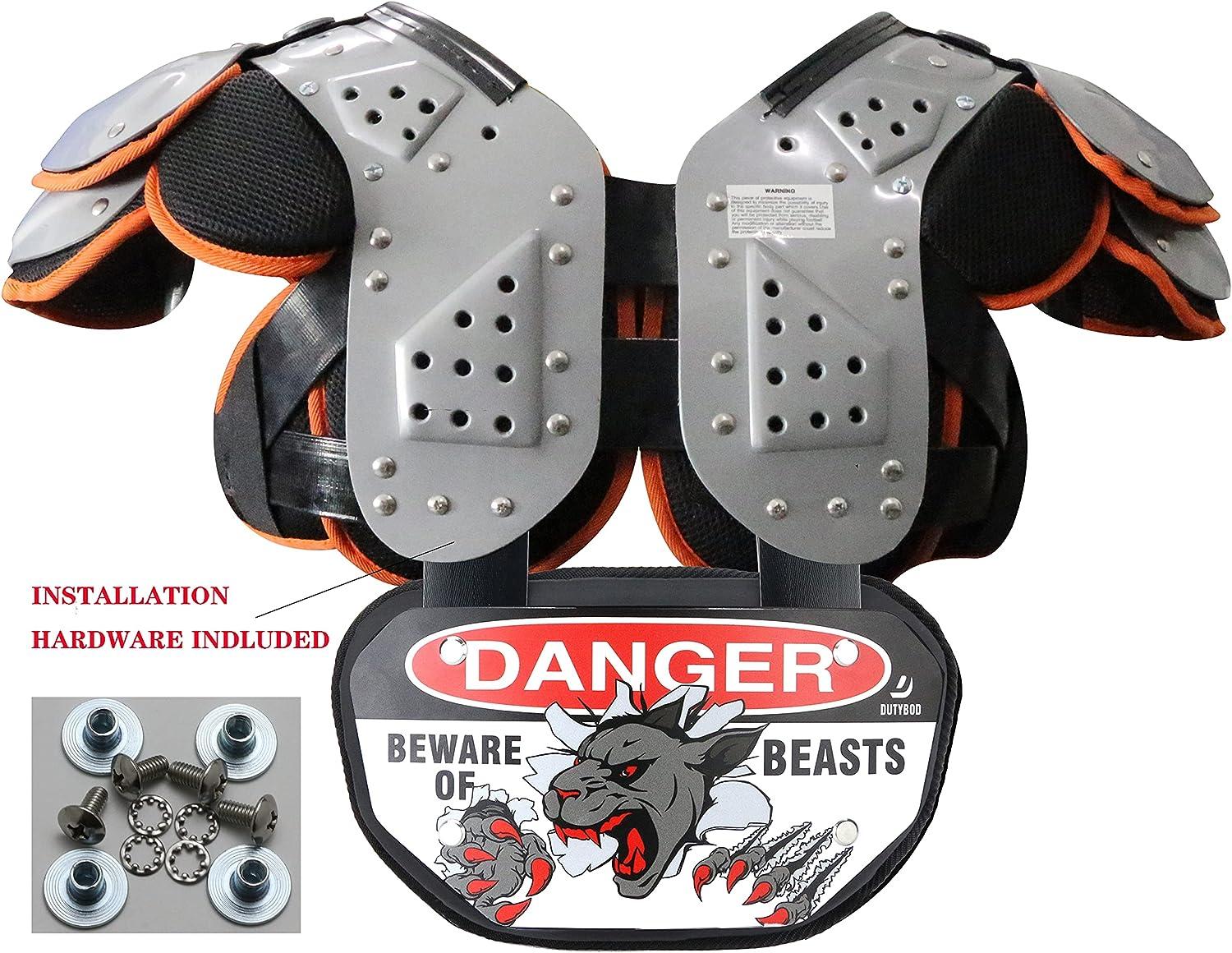 NXTRND B-PLATE アメフト バックプレート Chrome GOLD NXTRND B-PLATE