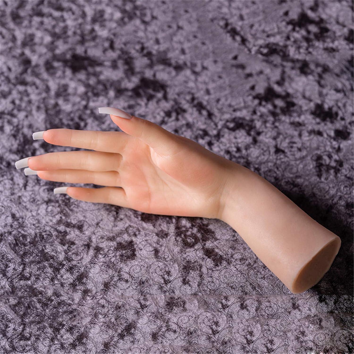 Buy Realistic Silicone Fake Hands for Nail Art | Flexible 3D Touch ...
