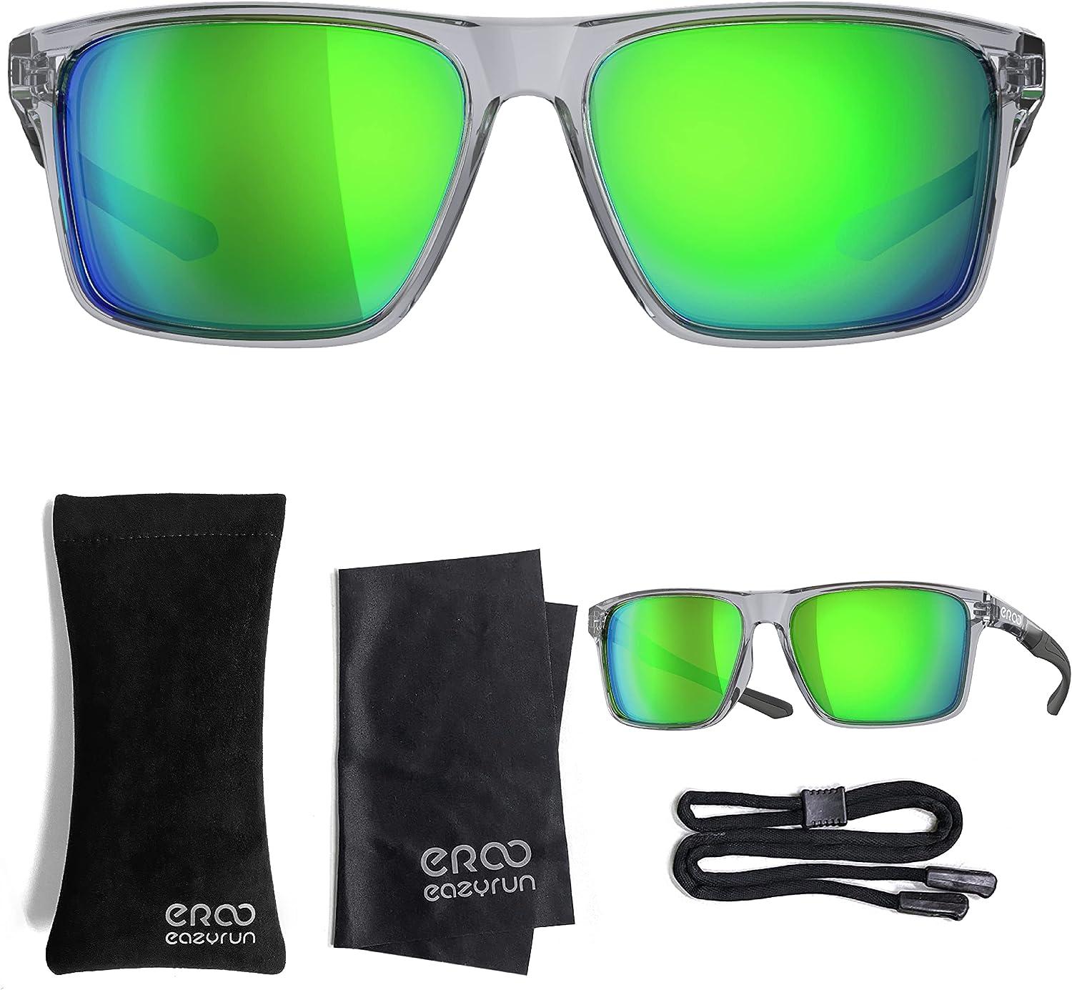 EAZYRUN HD Polarized Sunglasses for Women & Men, for Running