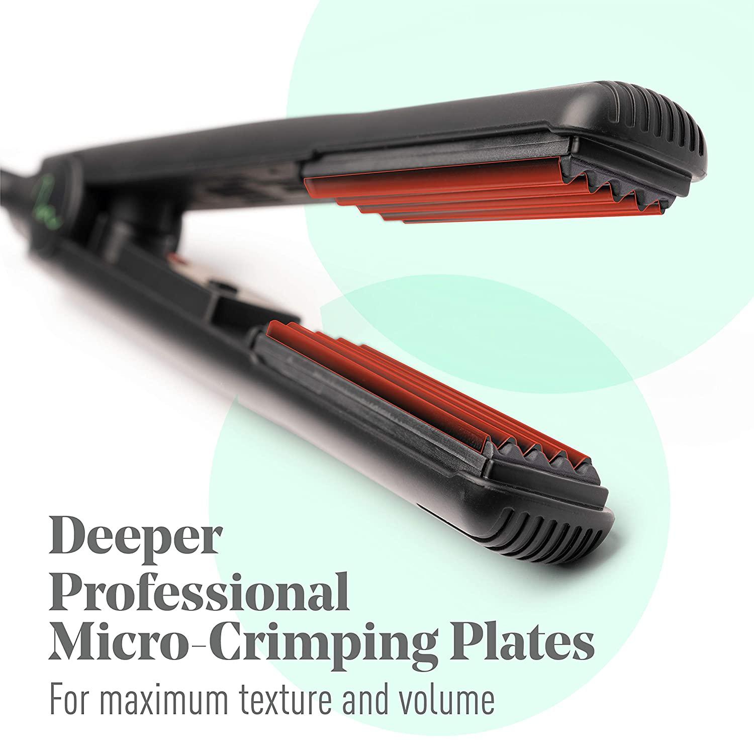 Professional Series Hair Crimper Iron 1 Inch by MINT Create Crimps