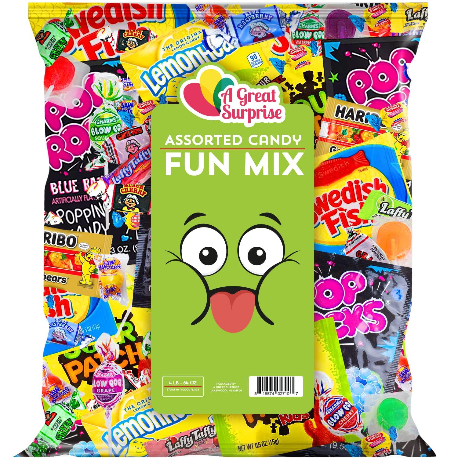 Assorted Candy 4 Pounds Bulk Candy Party Mix Goodie Bag