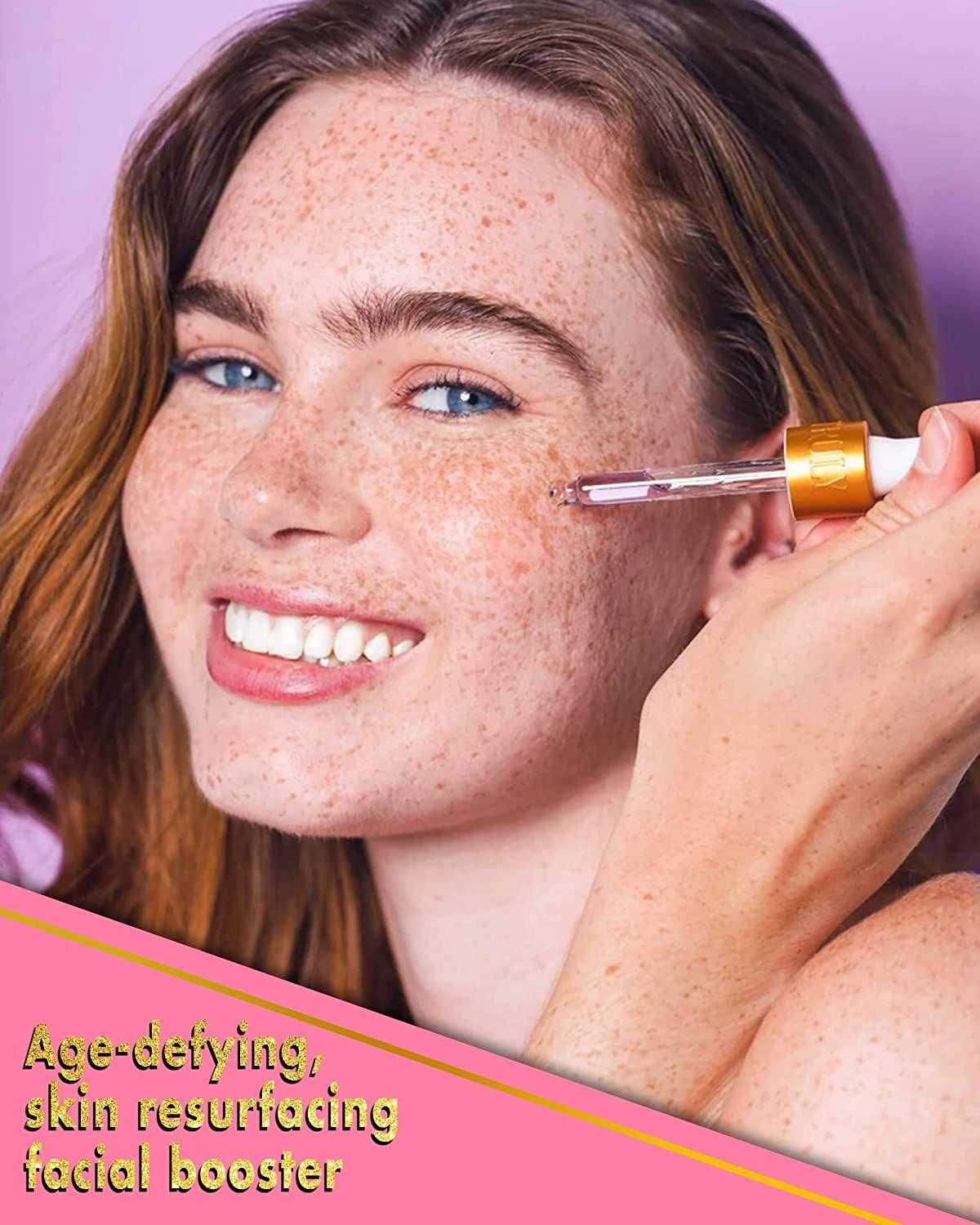 Truly Beauty Purple Rain Facial Oil Natural Acne Scar Treatment with