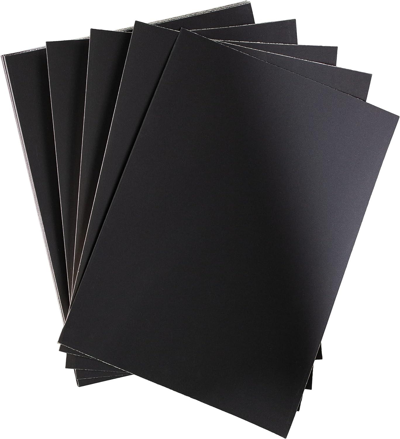 UART Sanded Dark Pastel Paper Sheets for Pastel Colored Pencil