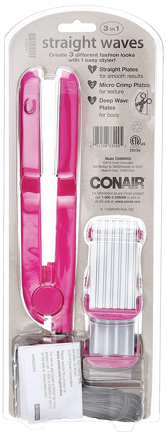 Conair 3in1 Specialty Styler Straighten, Wave, Curl Your Hair Buy