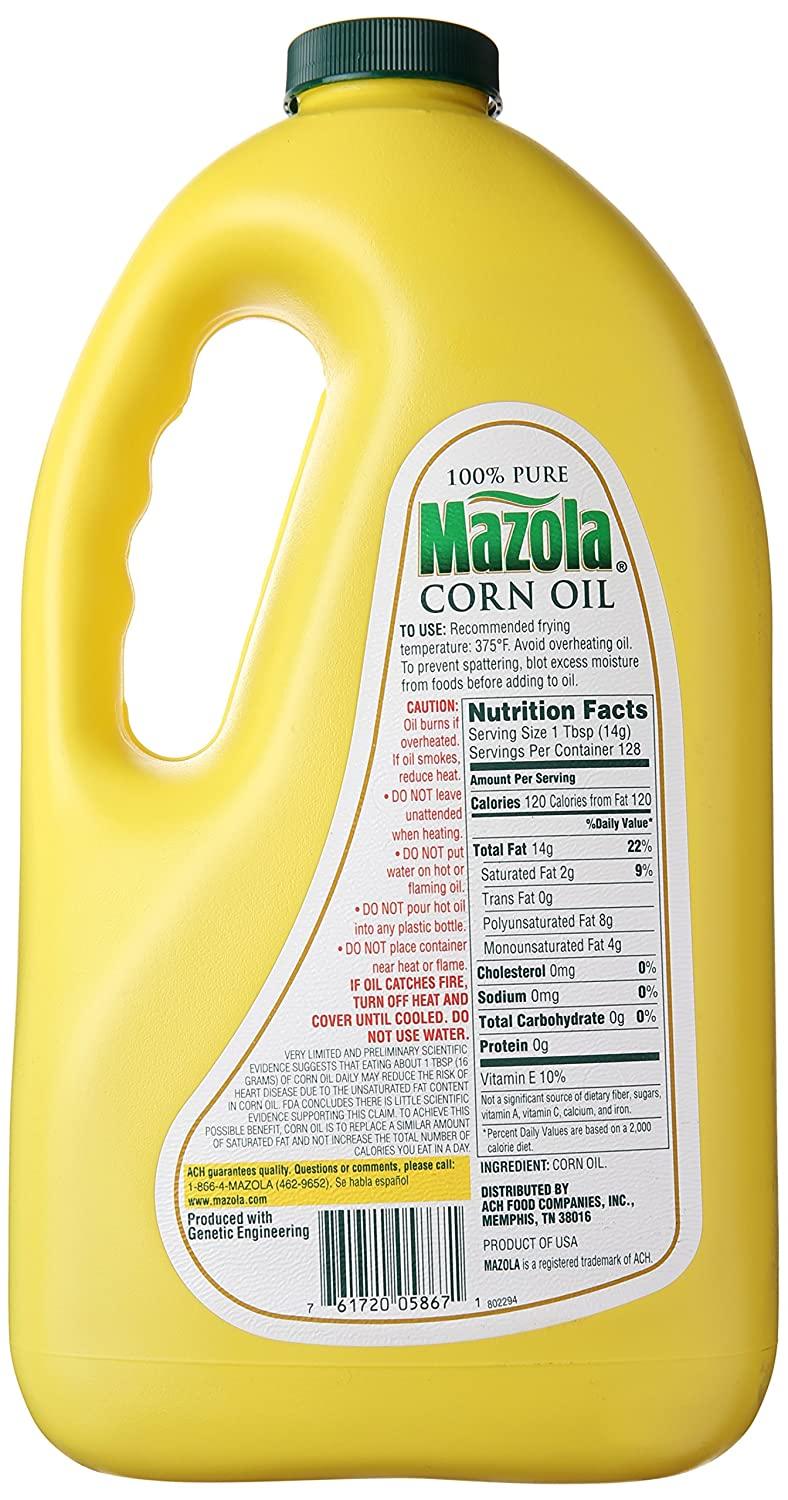 Mazola 100 Pure Corn Oil, 64 Fl Oz