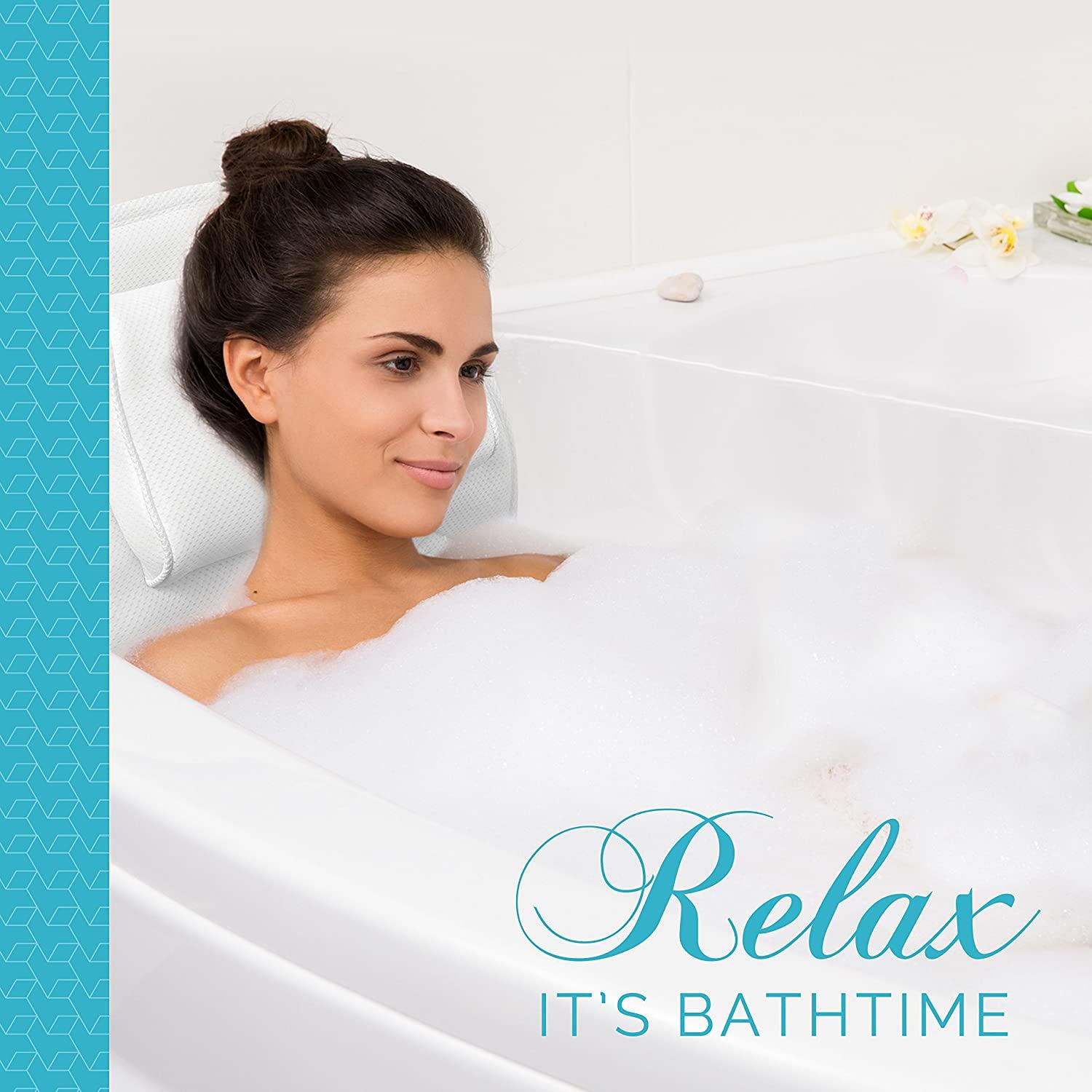 COMFYSURE ExtraLarge Bath Cushion for Tub Full Body Pillow & Non