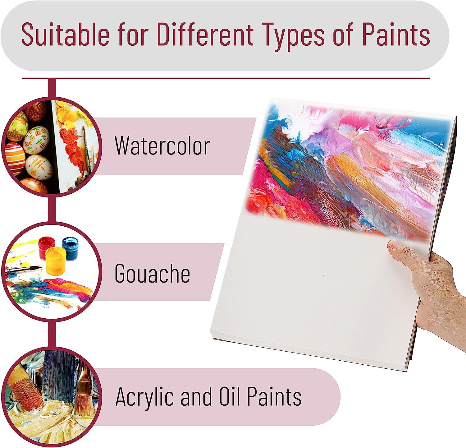 Mr. Pen Palette Pad, 9"x12", 40 Sheets, Palette Paper, Paint Pad