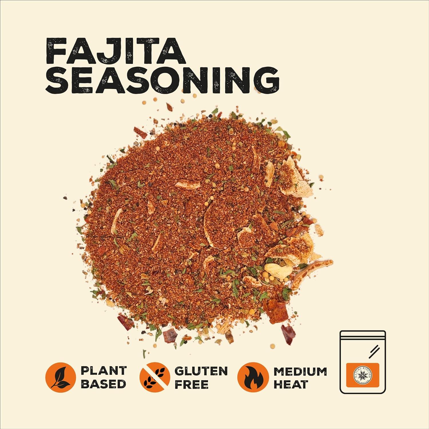 Paleo Fajita Seasoning Curry Nature Kitchen Fajita Spice 500g
