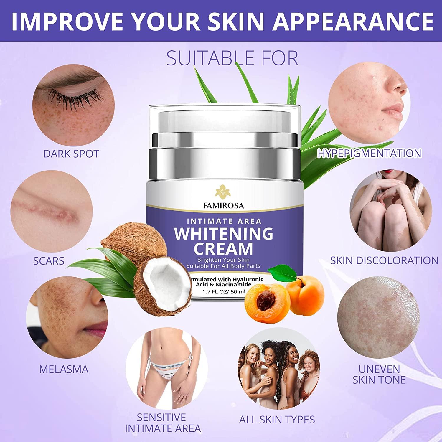 Intimate Area Dark Spot CorrectorUnderarm Cream for Armpit, Knees