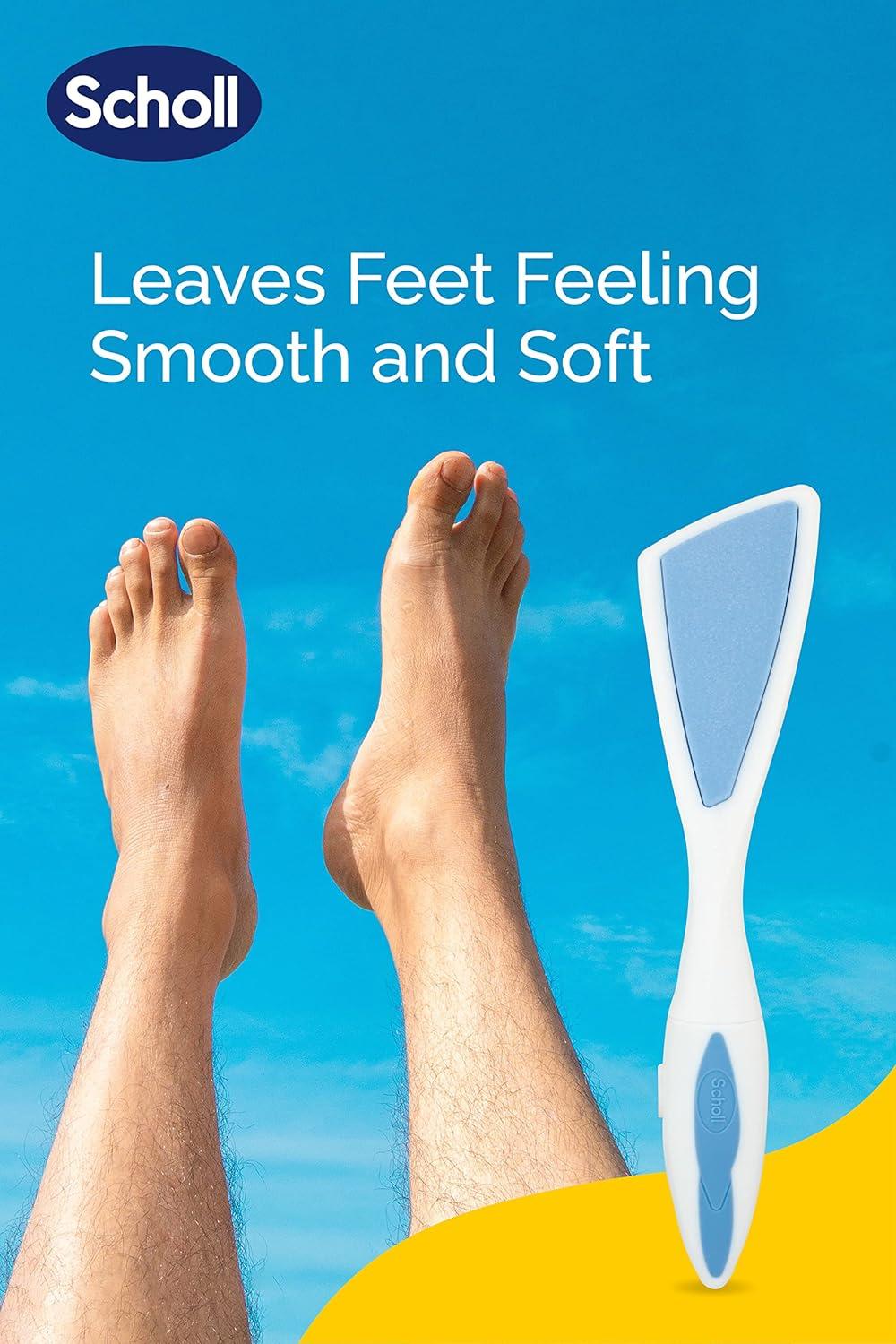 Scholl Hard Skin Foot File Double Action for Removal Smoothing
